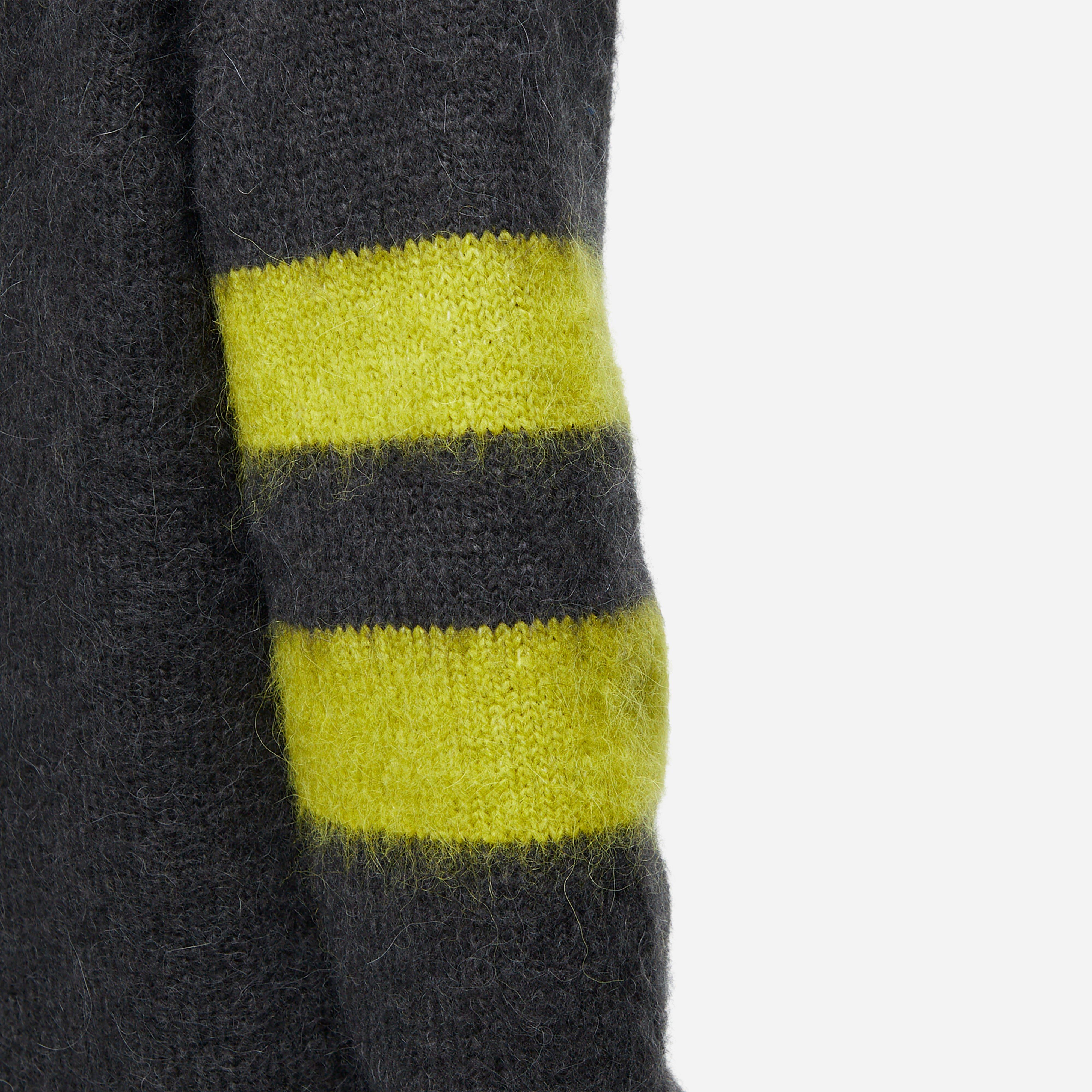 Fred Perry Chunky Tipped Knit Sweatshirt