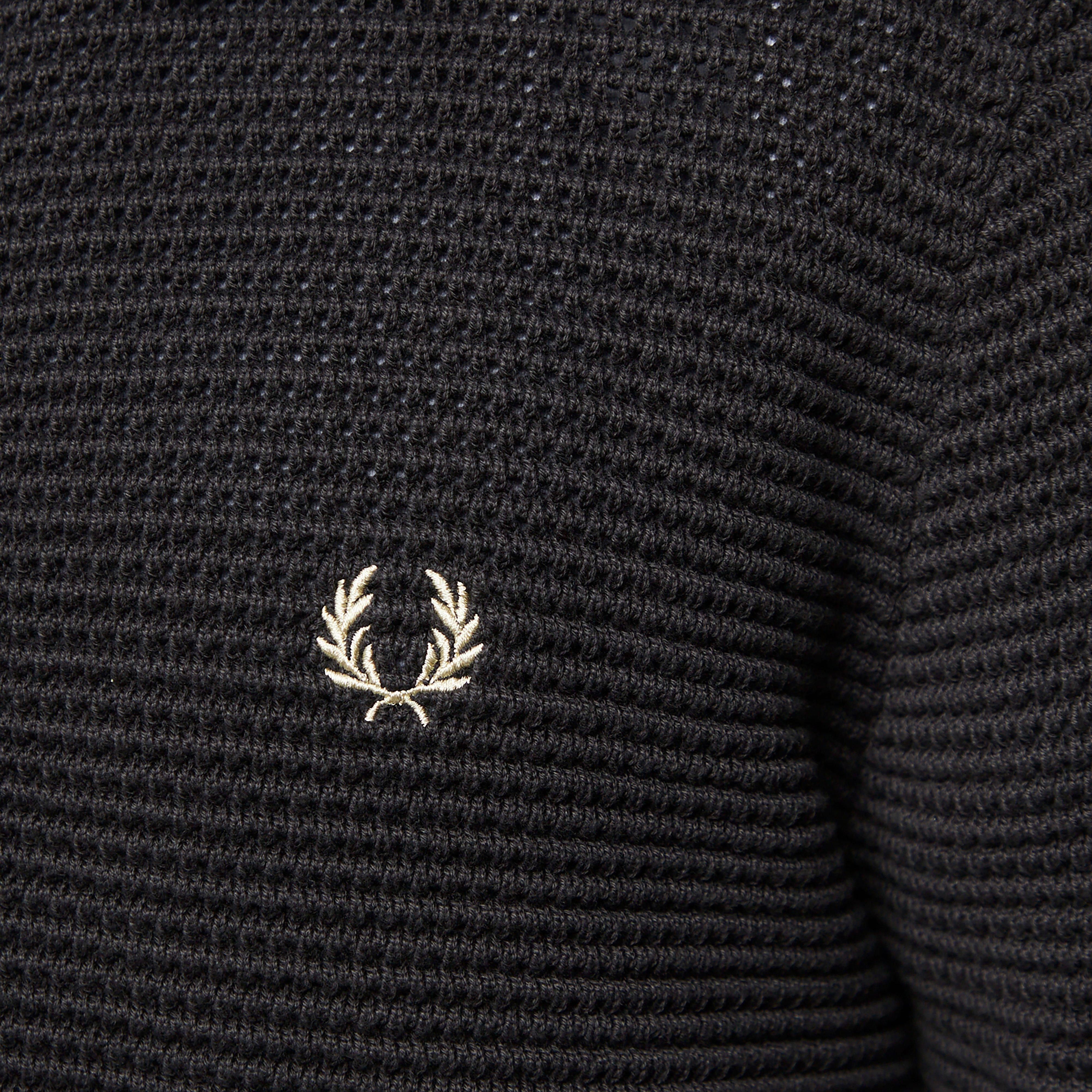 Fred Perry Pointelle Cardigan