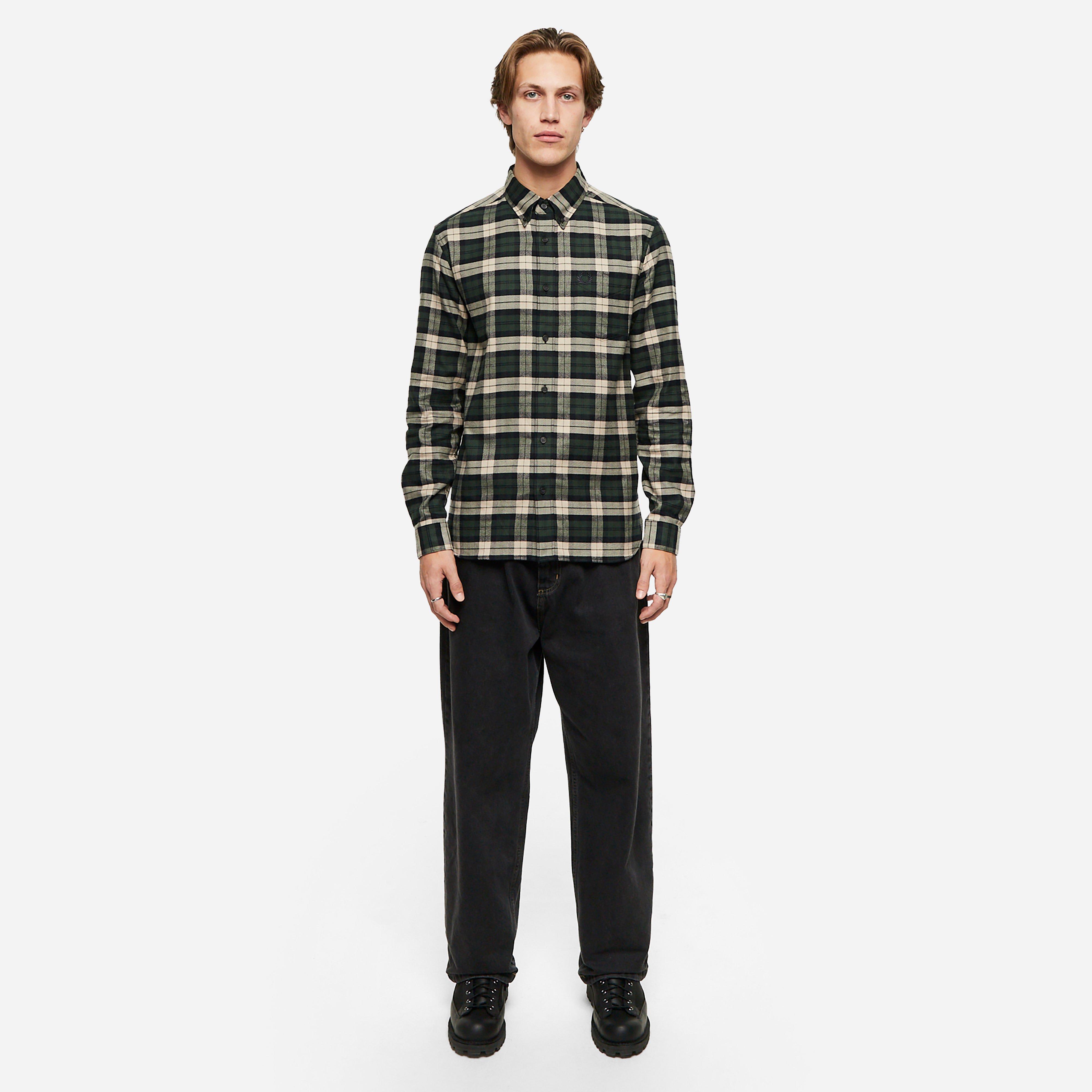Fred Perry Brushed Tartan Shirt
