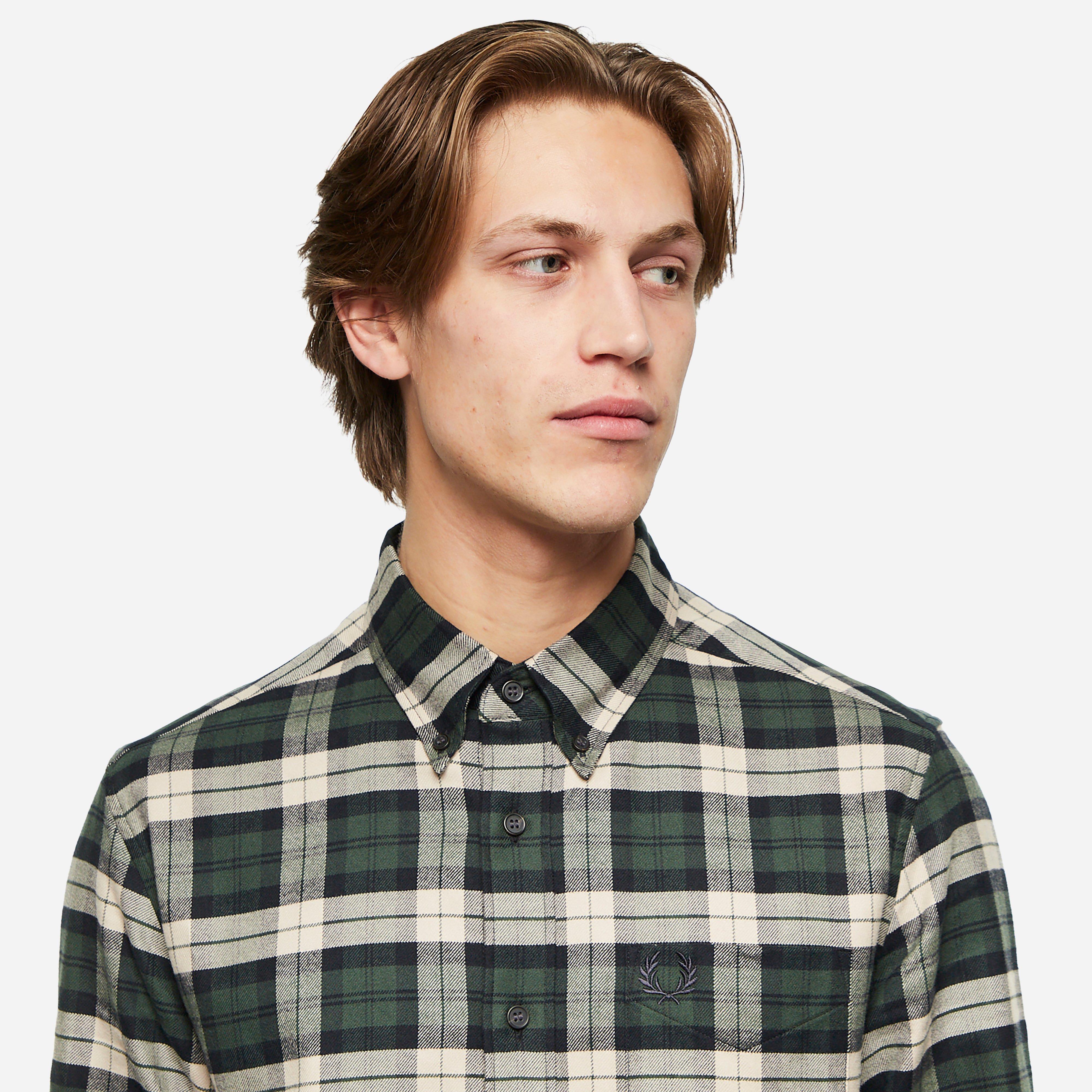 Fred Perry Brushed Tartan Shirt