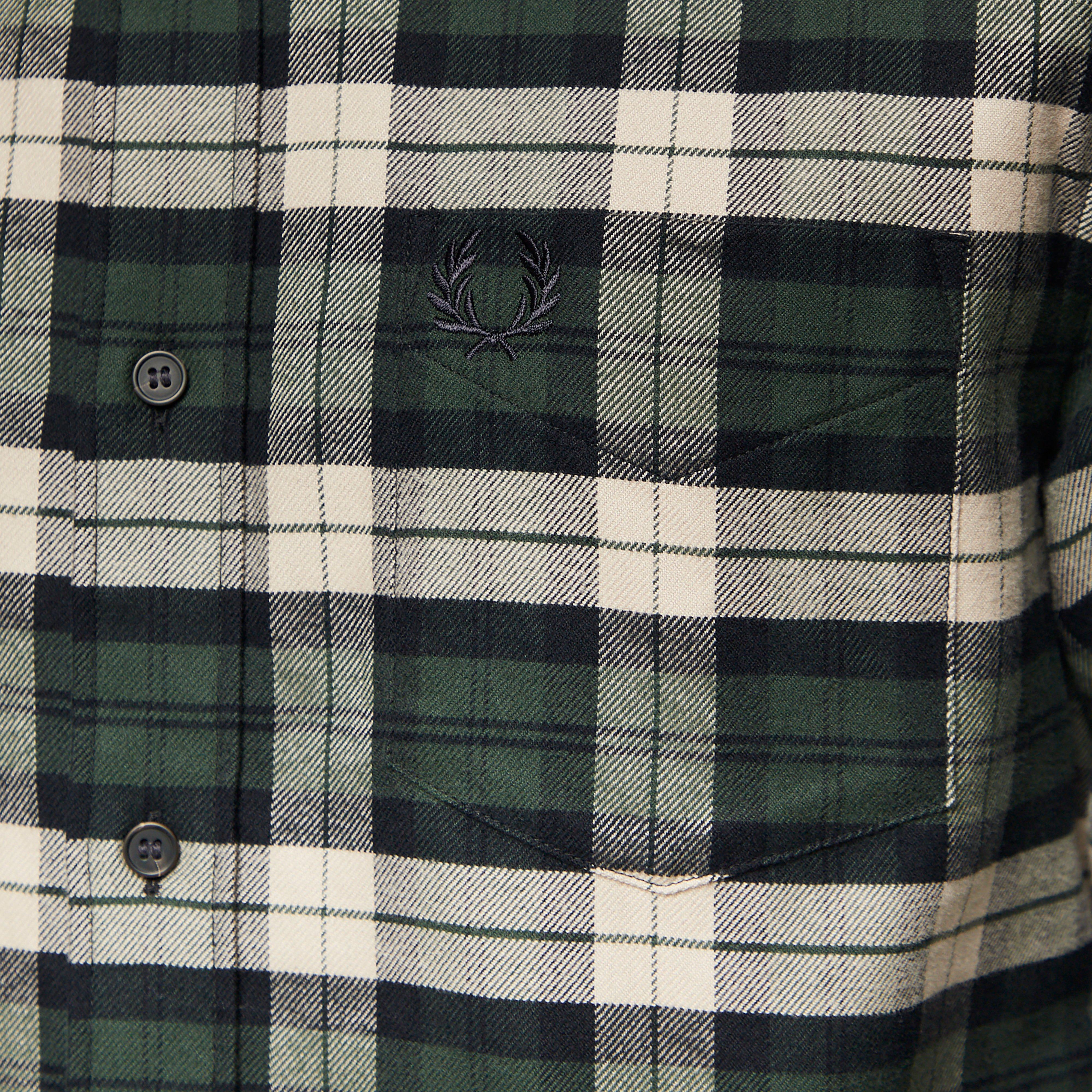 Fred Perry Brushed Tartan Shirt