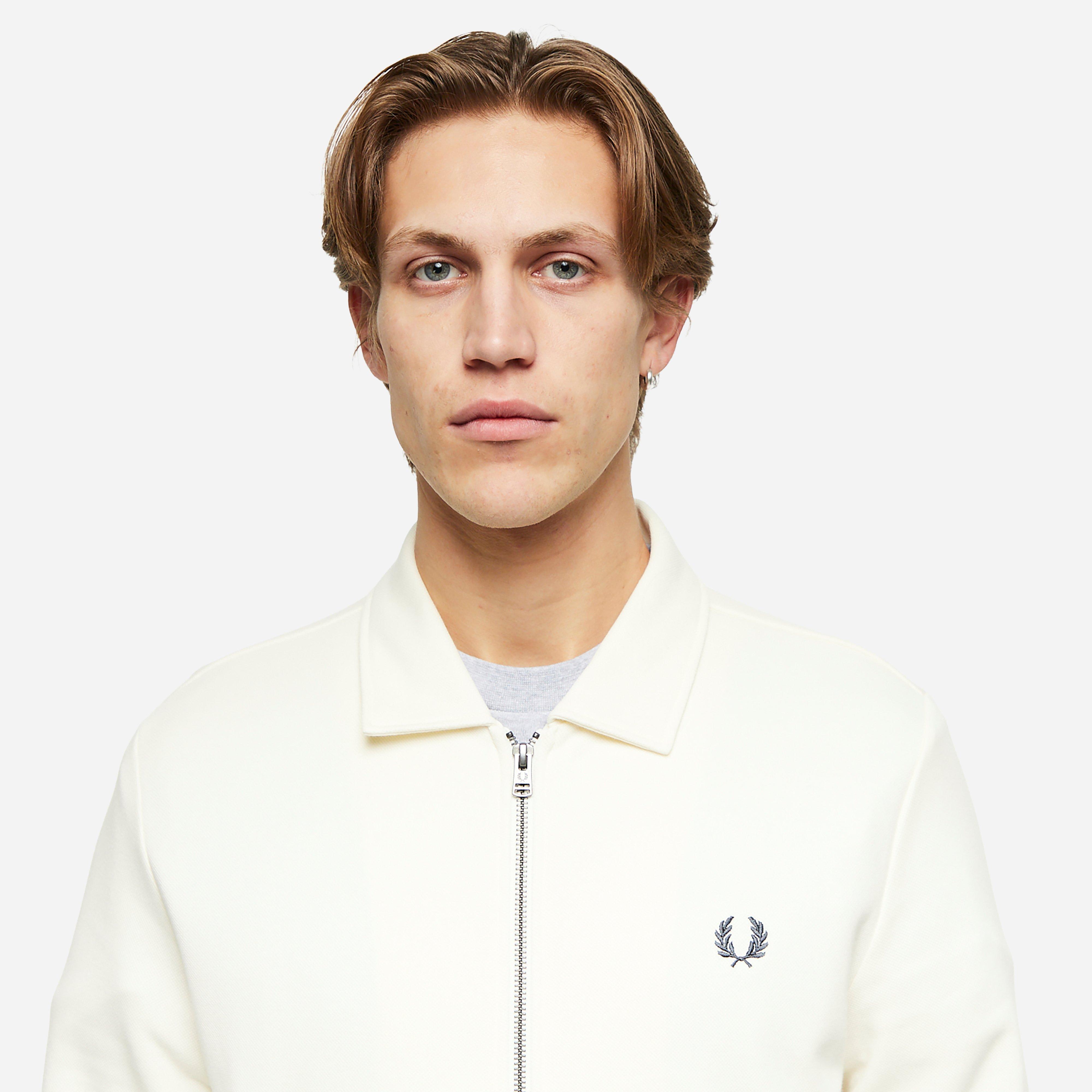 Fred Perry Zipped Collar Crew Shirt