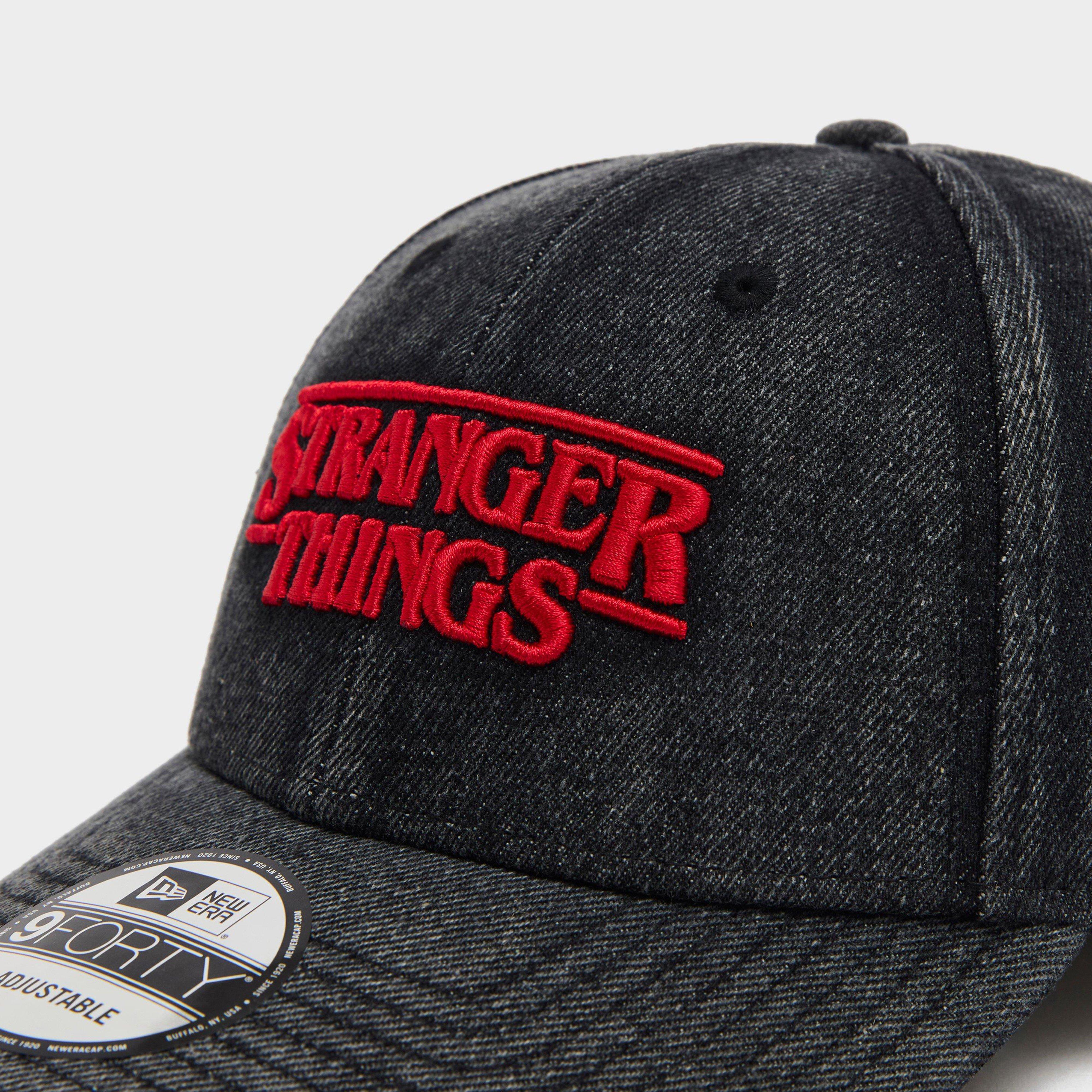 New Era x Stranger Things Distressed 9FORTY Cap