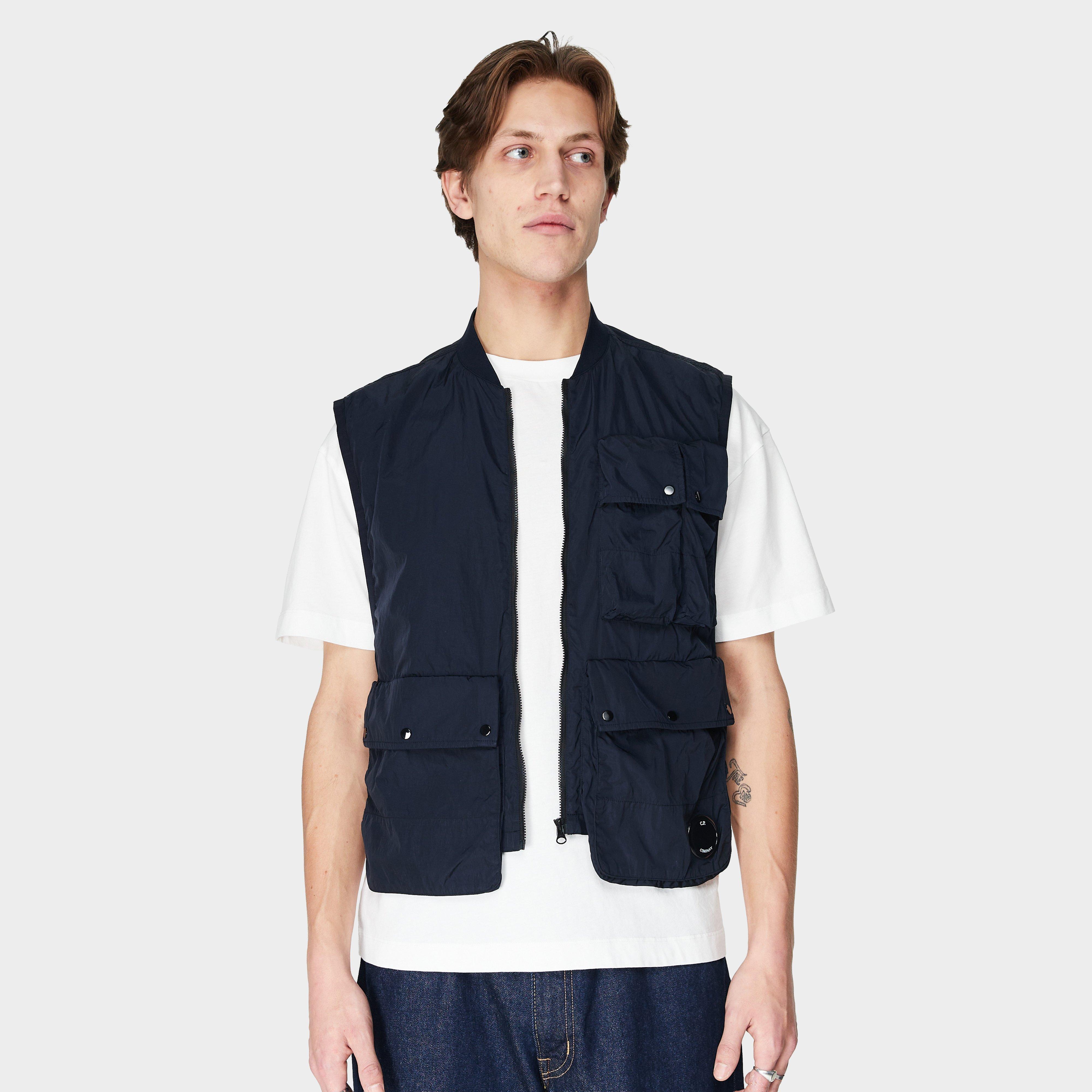 C.P. Company Internal Vest Knitted Zip-Up Cardigan
