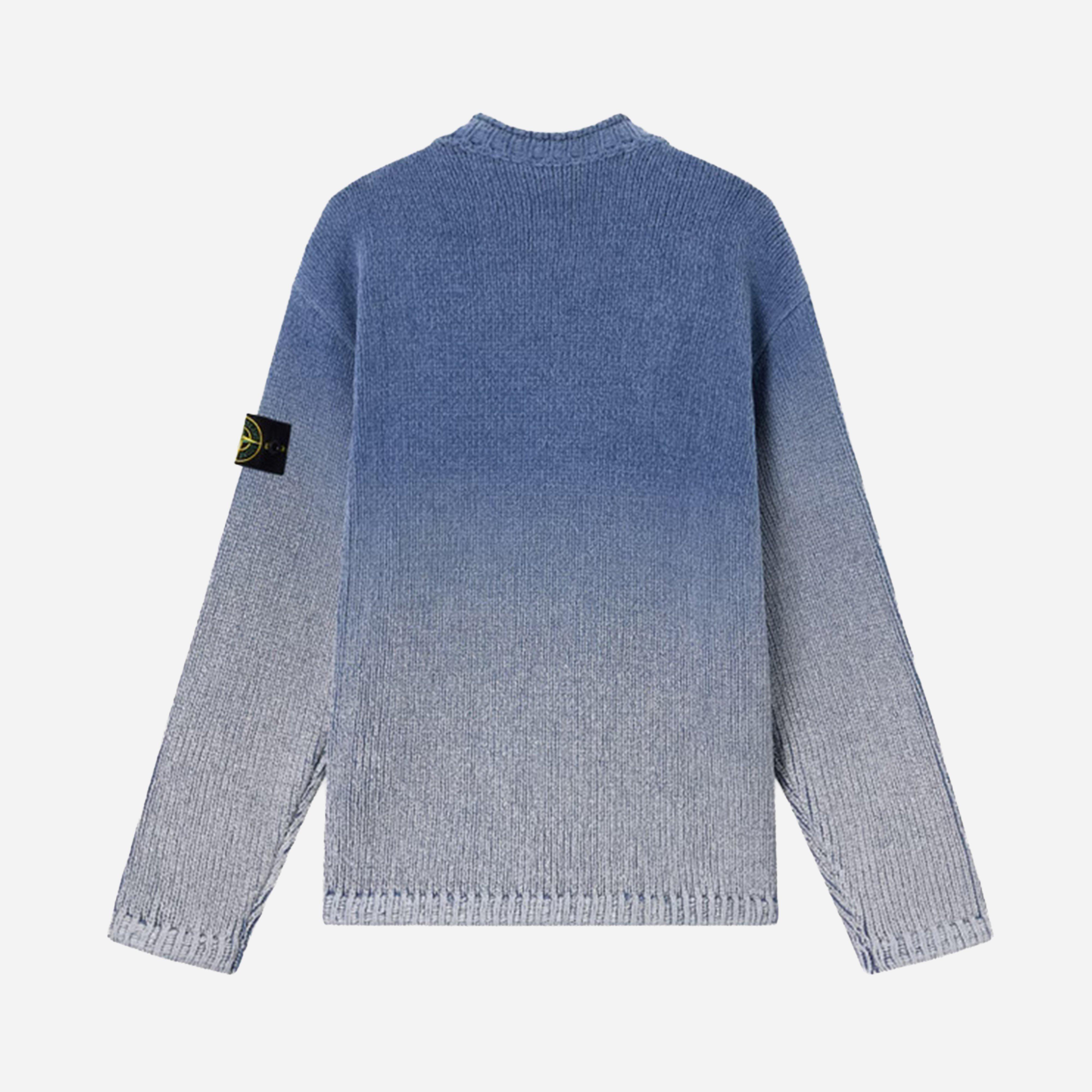 Stone Island 5100003 Cotton Chenille Degrade Sweatshirt