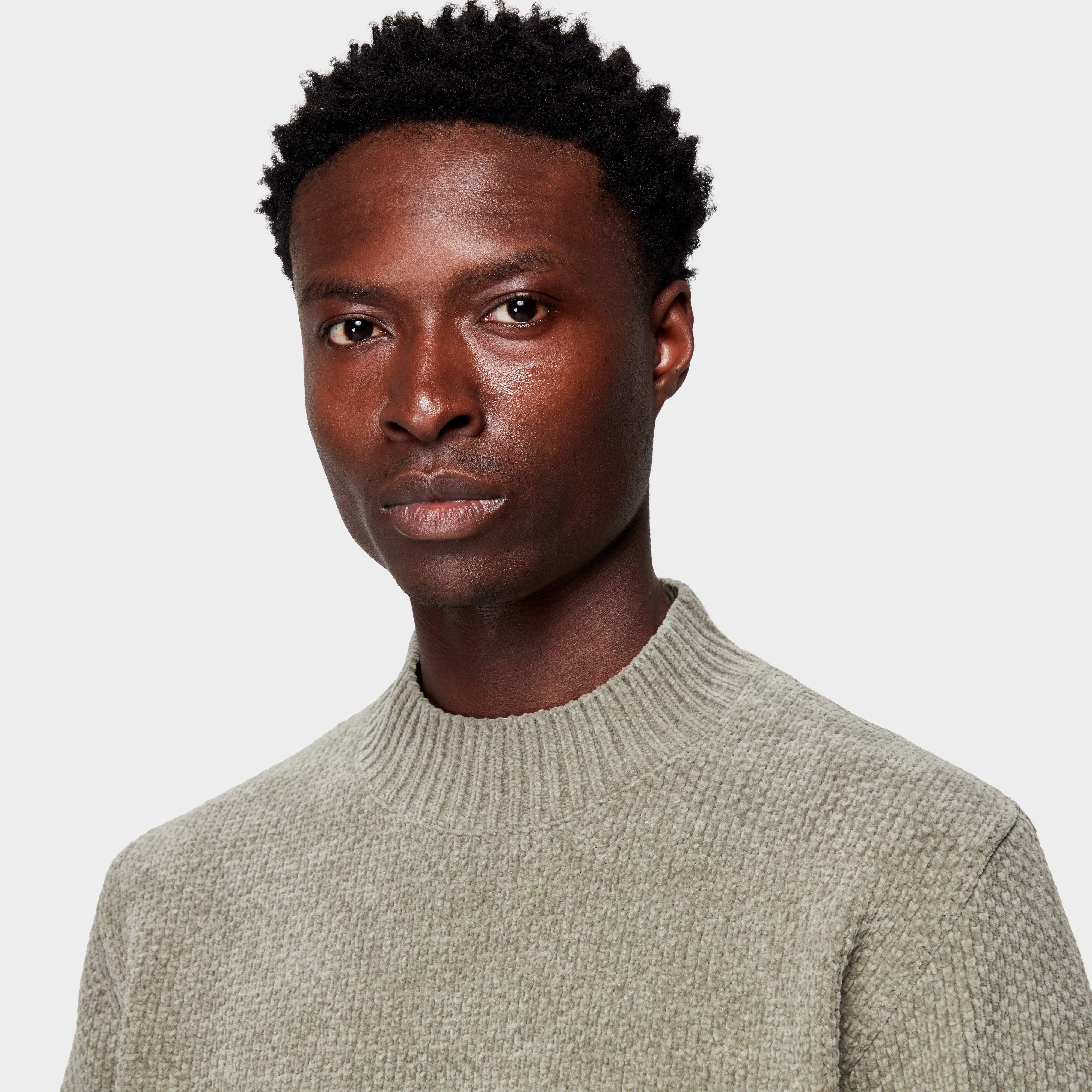 Stone Island 5100005 Moss Stitch Chenille Sweatshirt