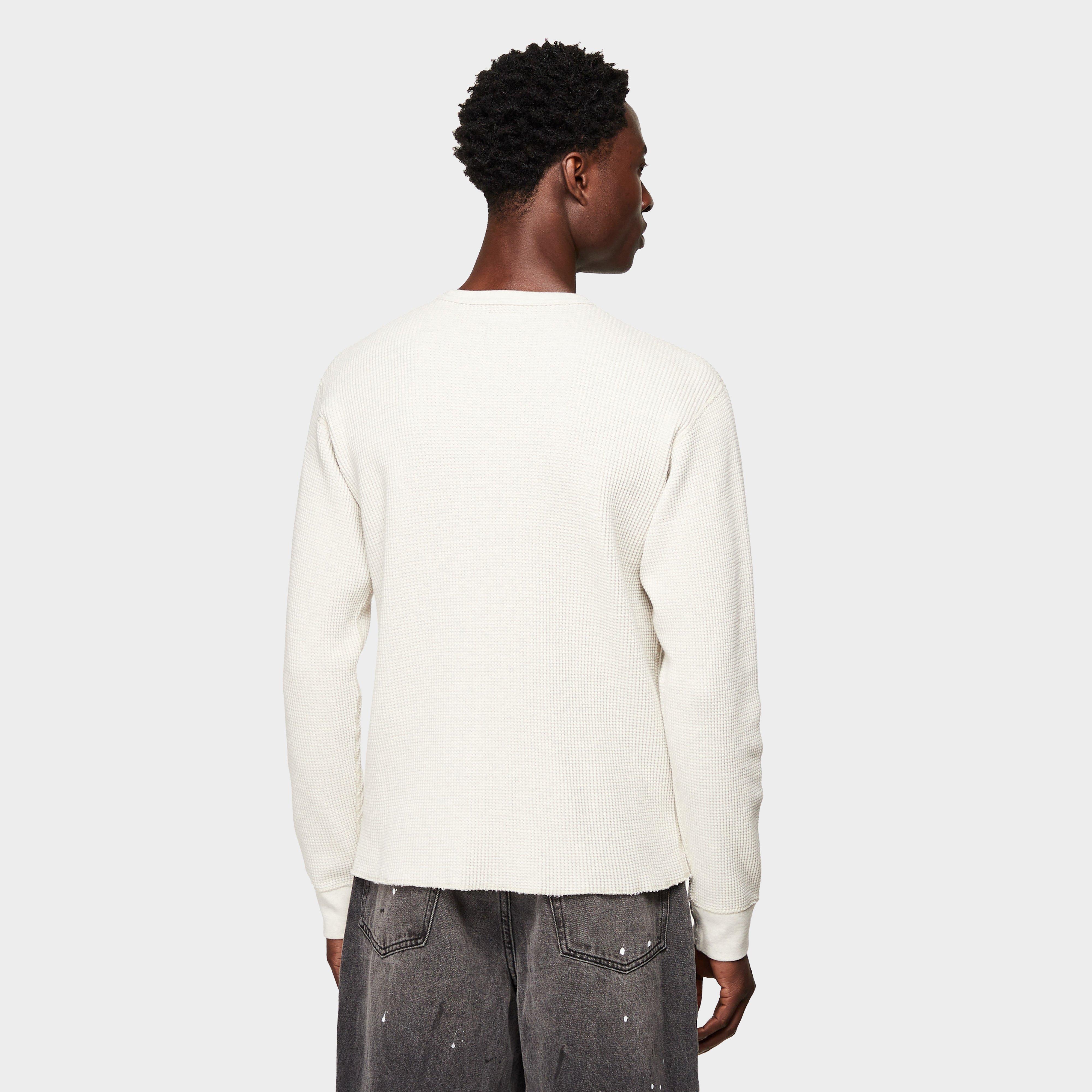 Beams Plus Long Sleeve Waffle Crewneck