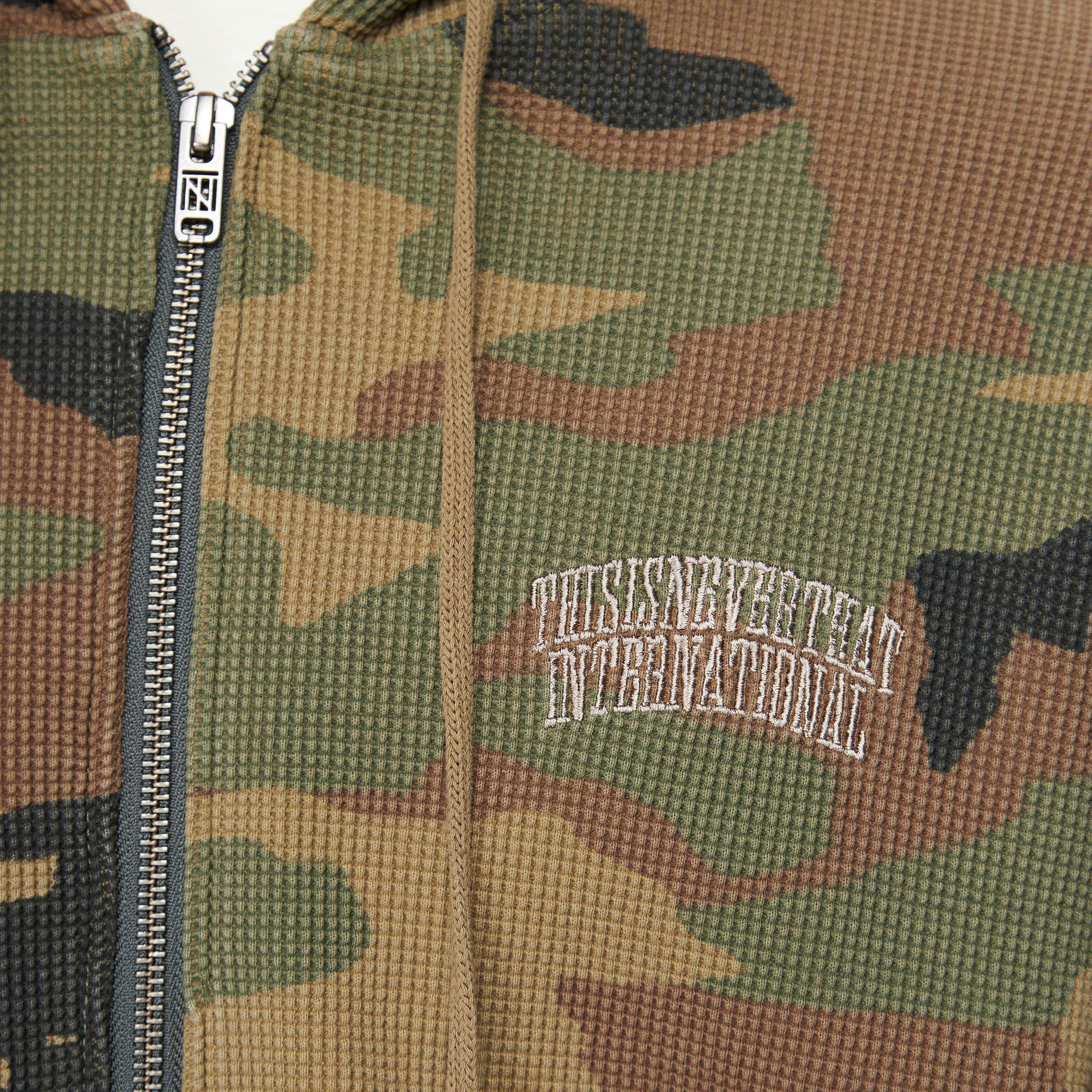 Thisisneverthat Thermal Zip Hoodie