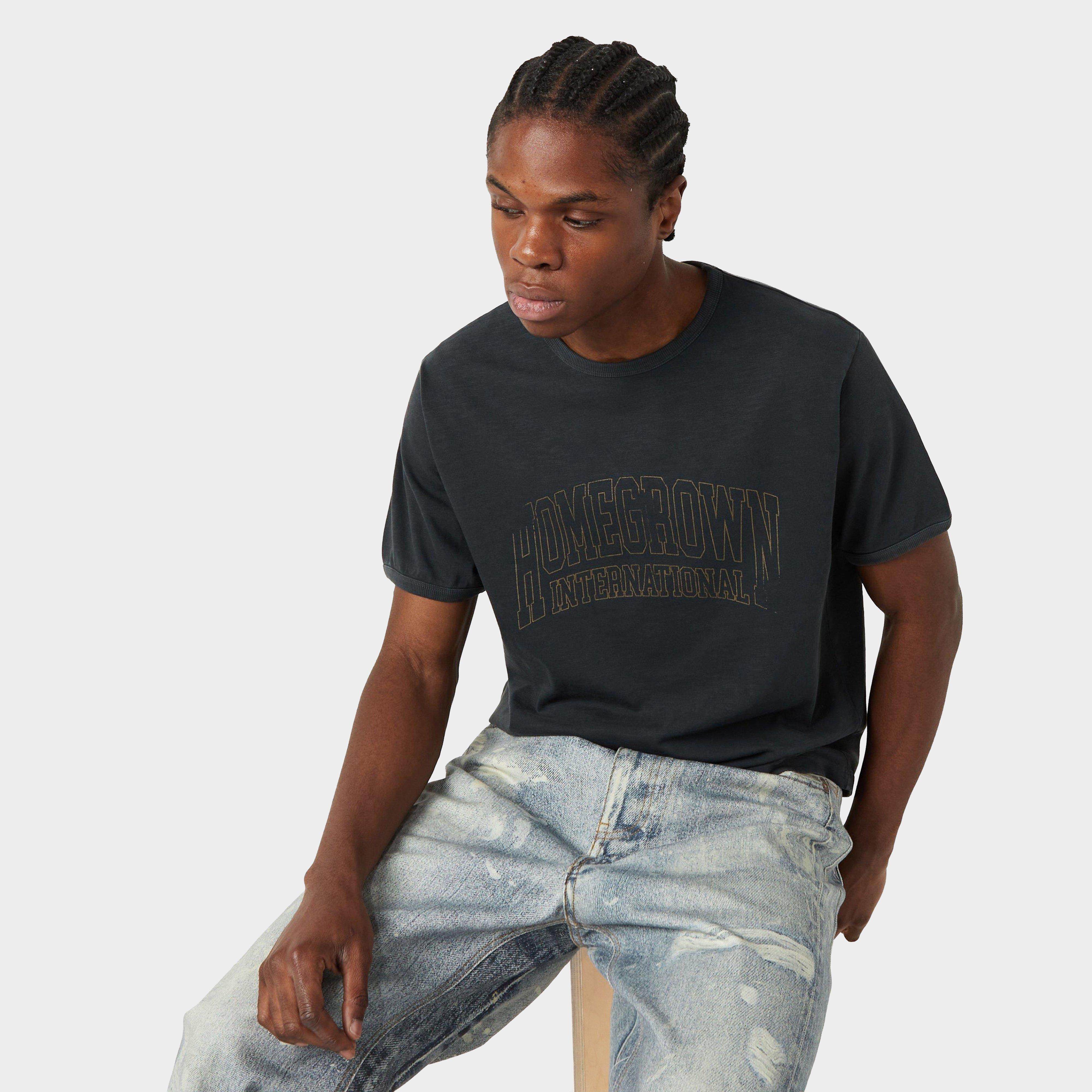 Home Grown International Ringer T-Shirt