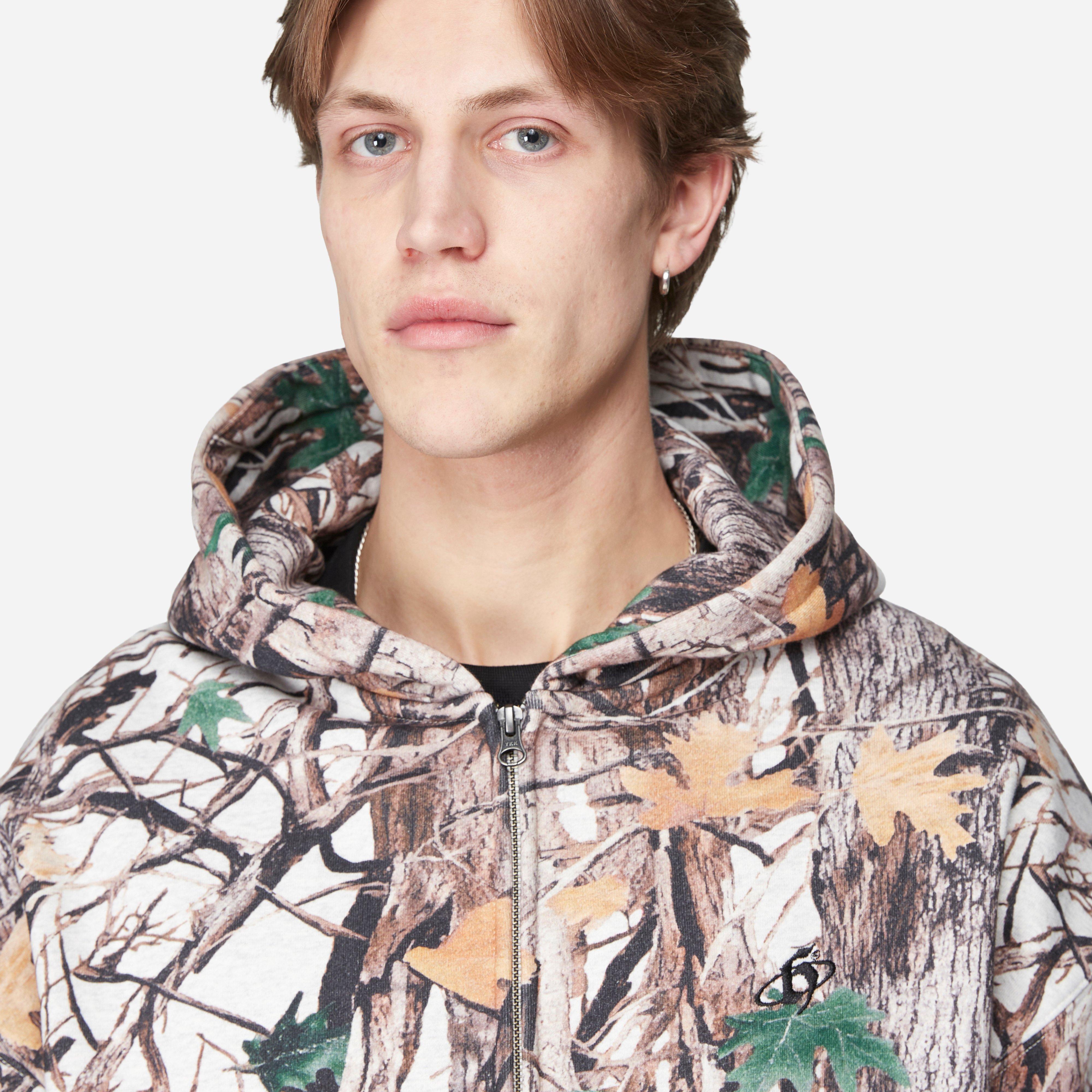Home Grown Brutal Tree Camo Zip Hoodie
