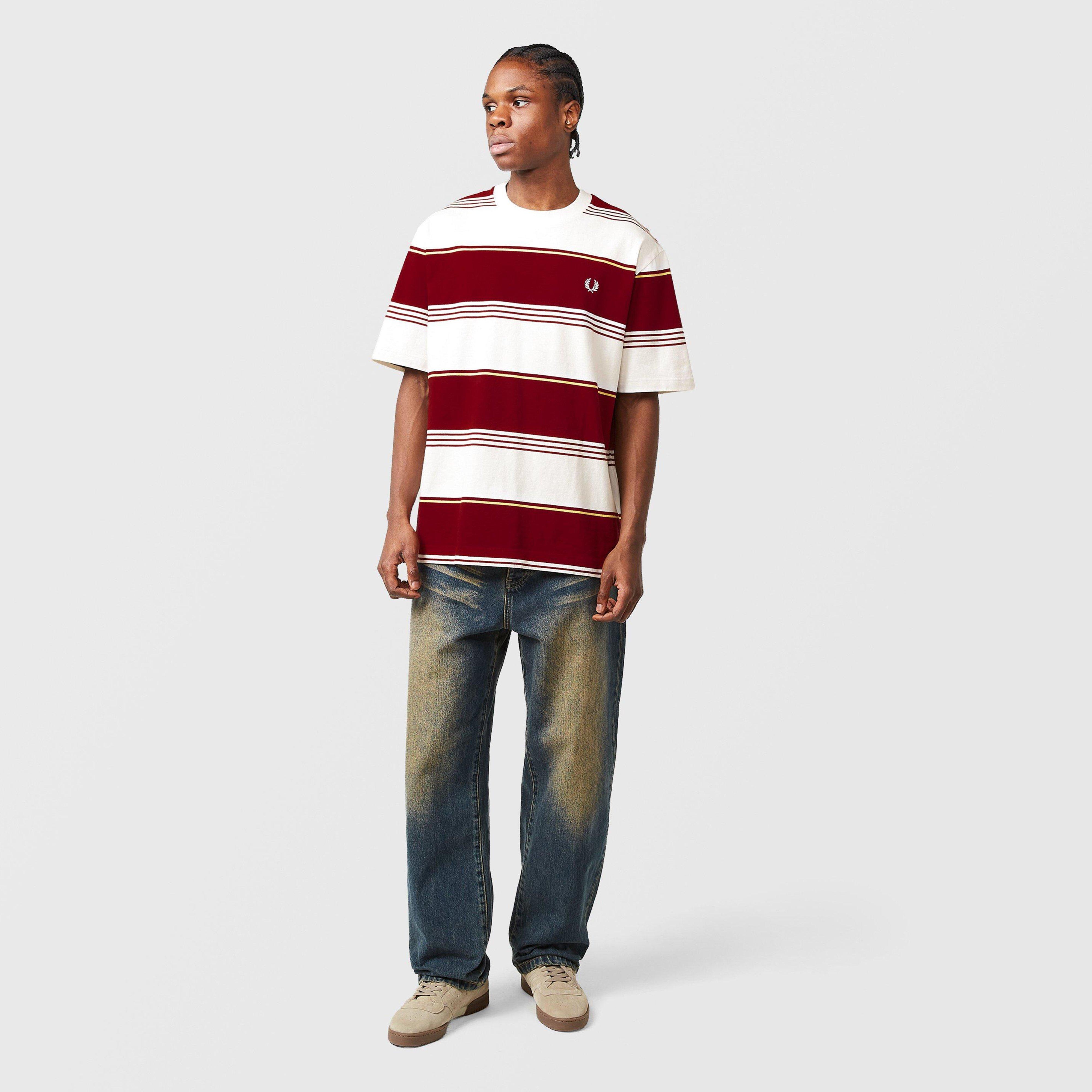 Fred Perry Striped Relaxed T-Shirt