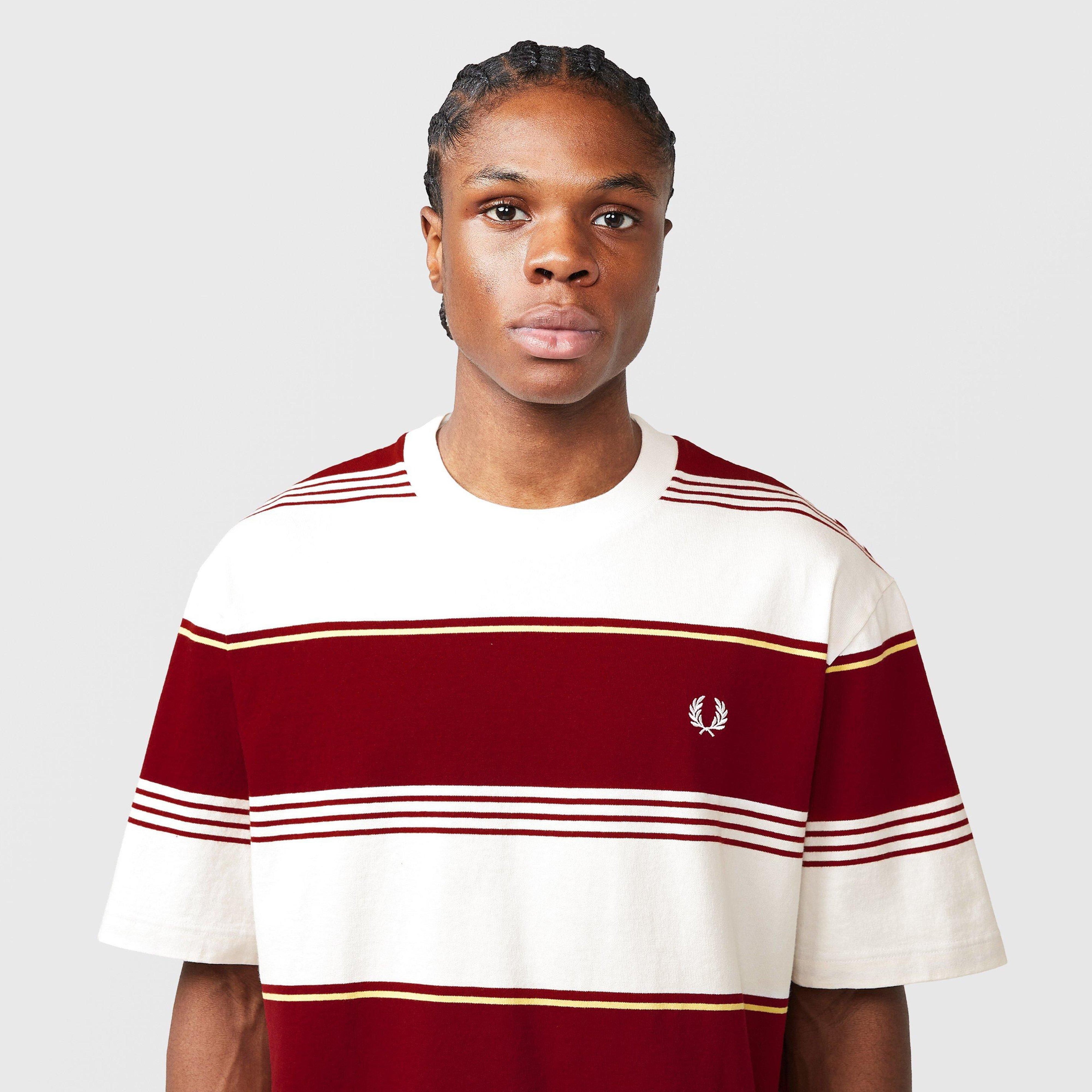 Fred Perry Striped Relaxed T-Shirt