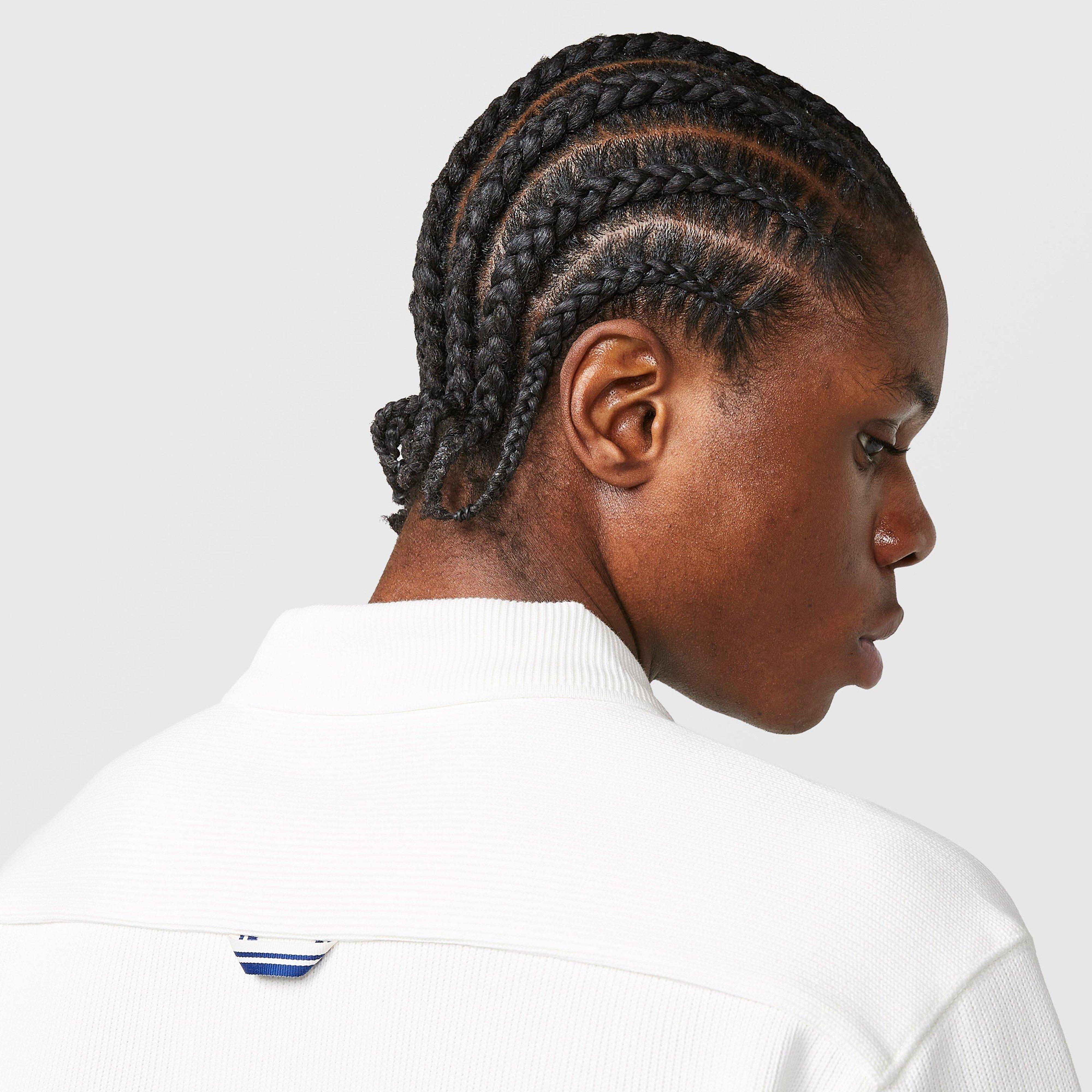 Fred Perry Tipped Sleeve Collared Sweatshirt