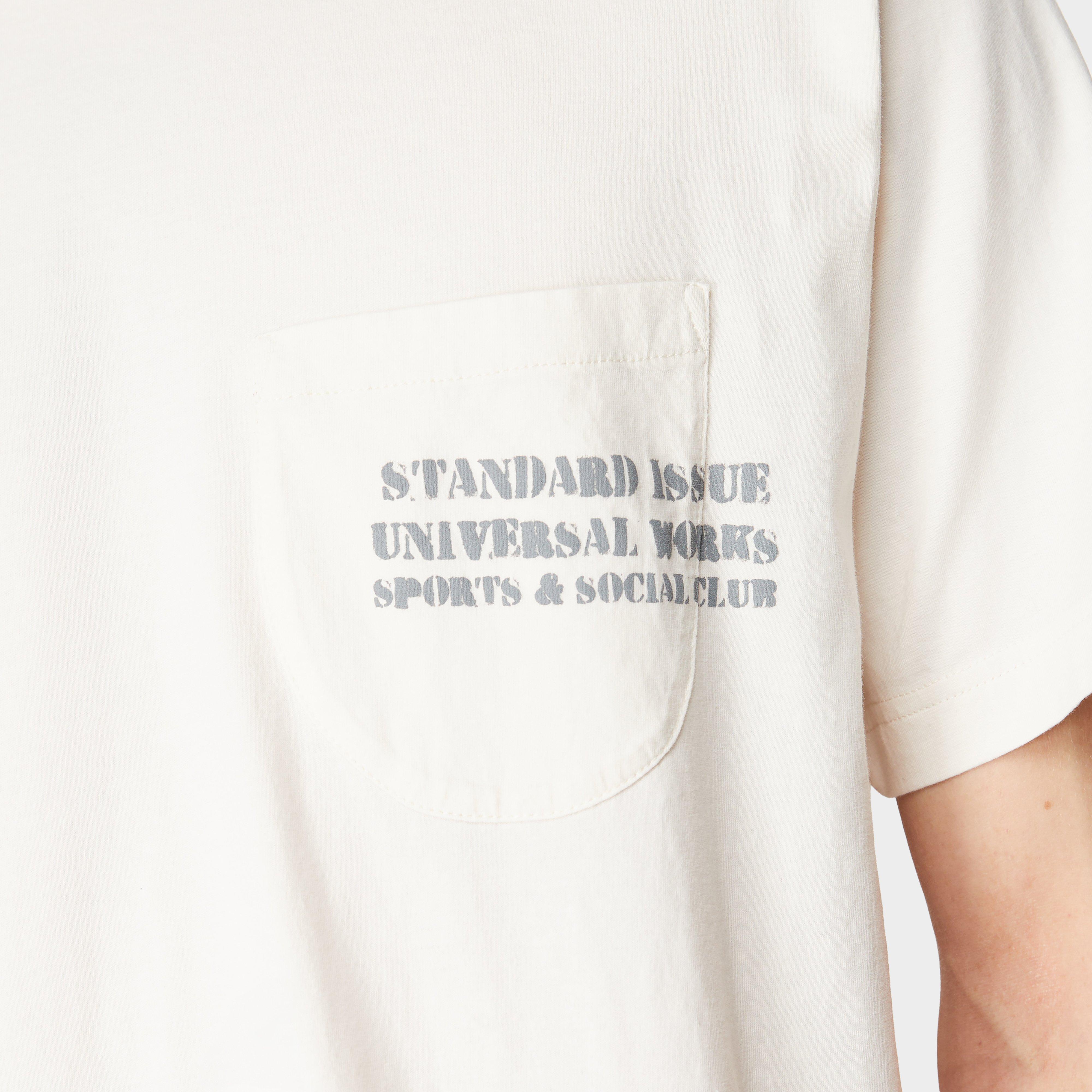Universal Works Print Pocket T-Shirt