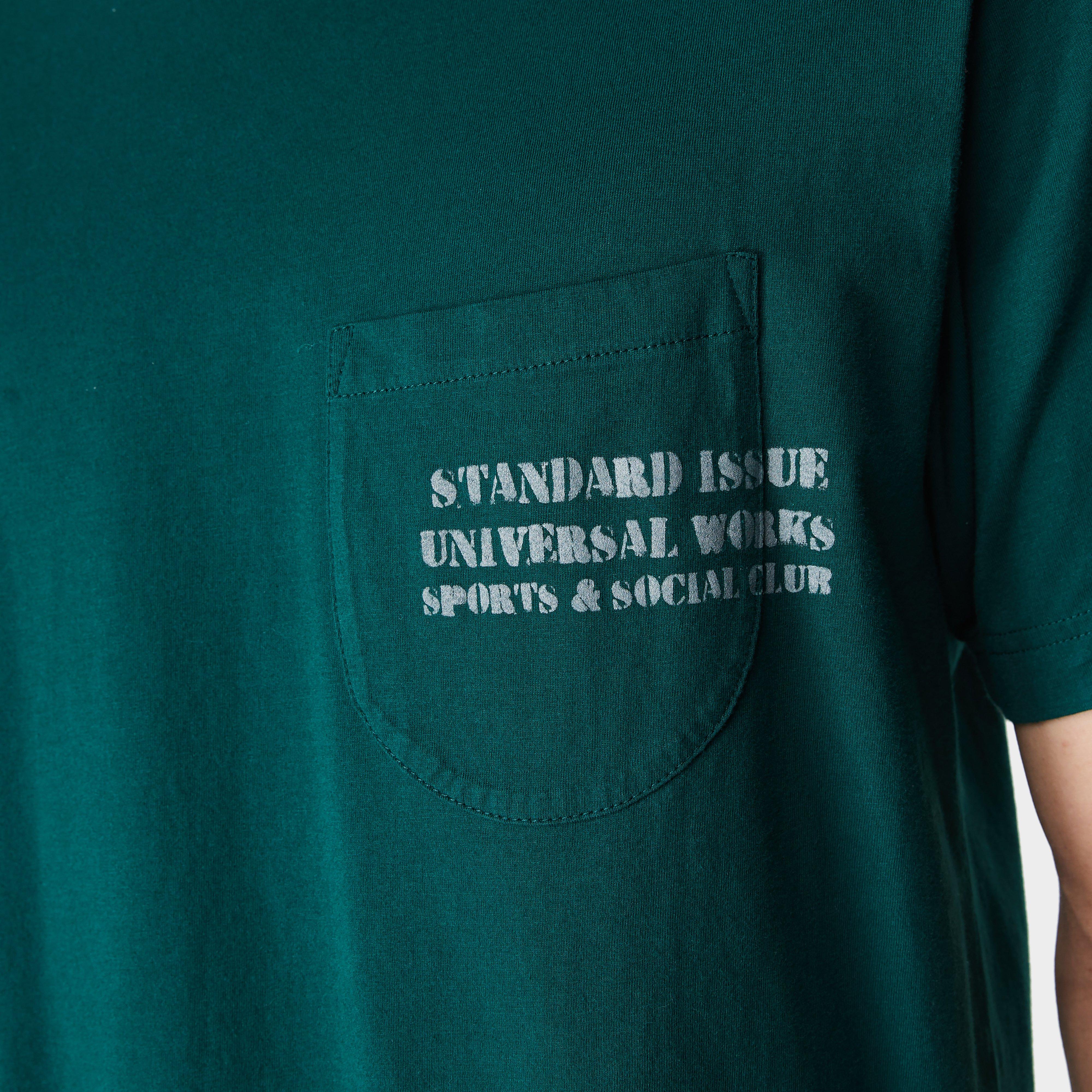 Universal Works Print Pocket T-Shirt