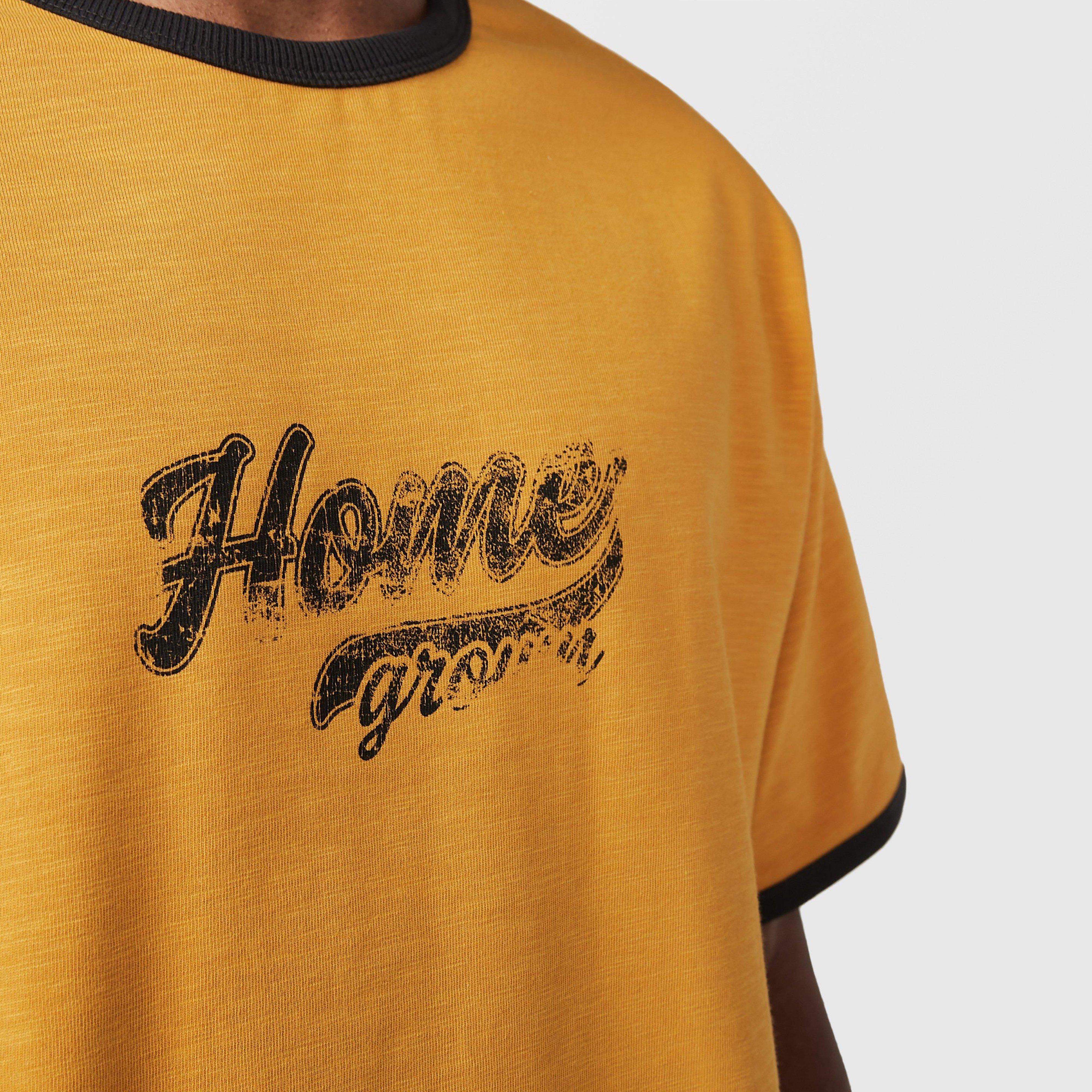 Home Grown Hermano Ringer T-Shirt