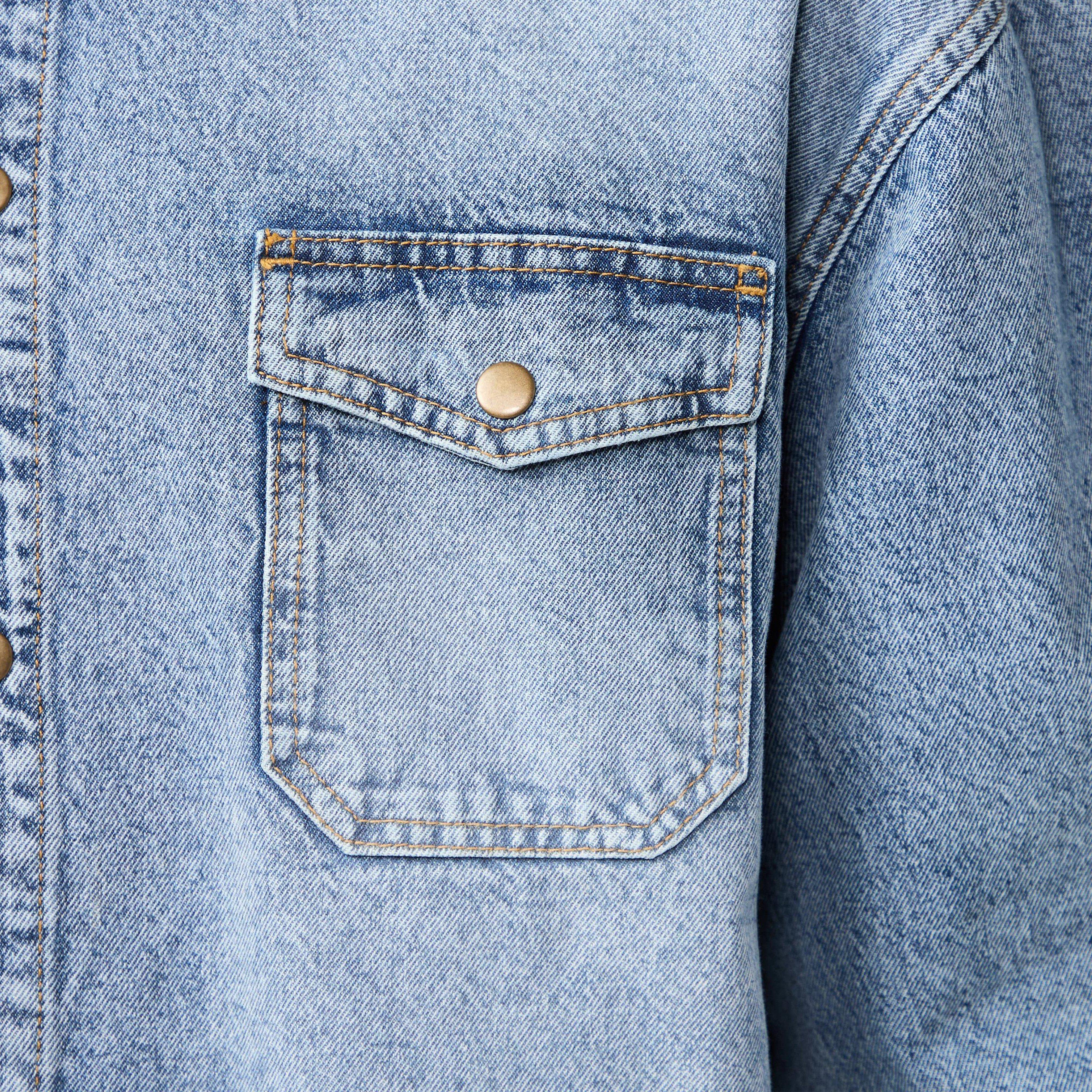 Home Grown Halo Denim Shirt