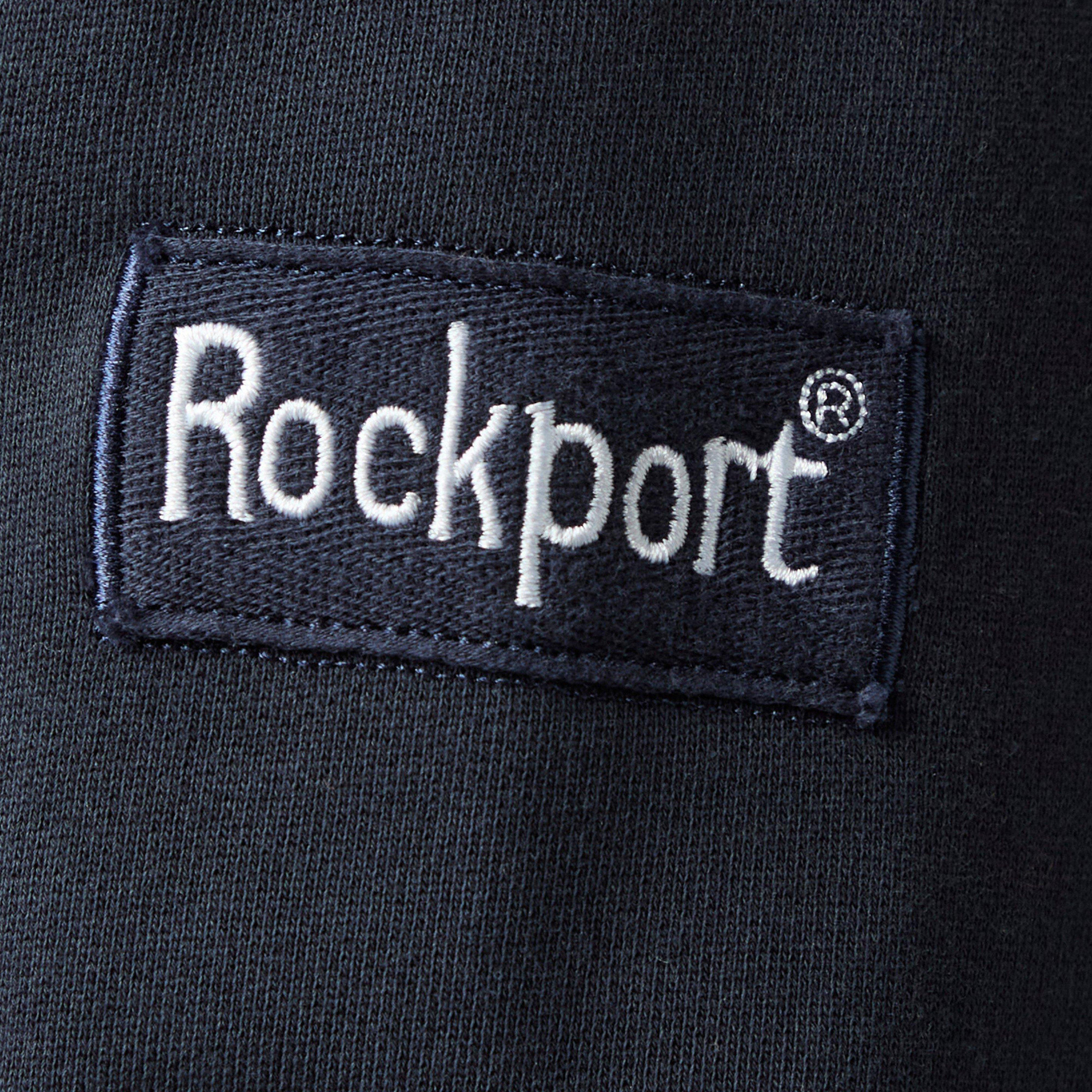 Rockport Boston 1/4 Zip Logo Sweatshirt