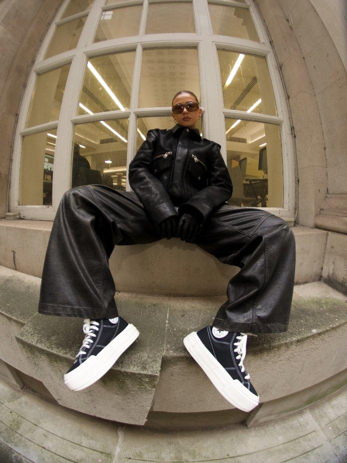 Maismoss con las Chuck Taylor All Star Cruise