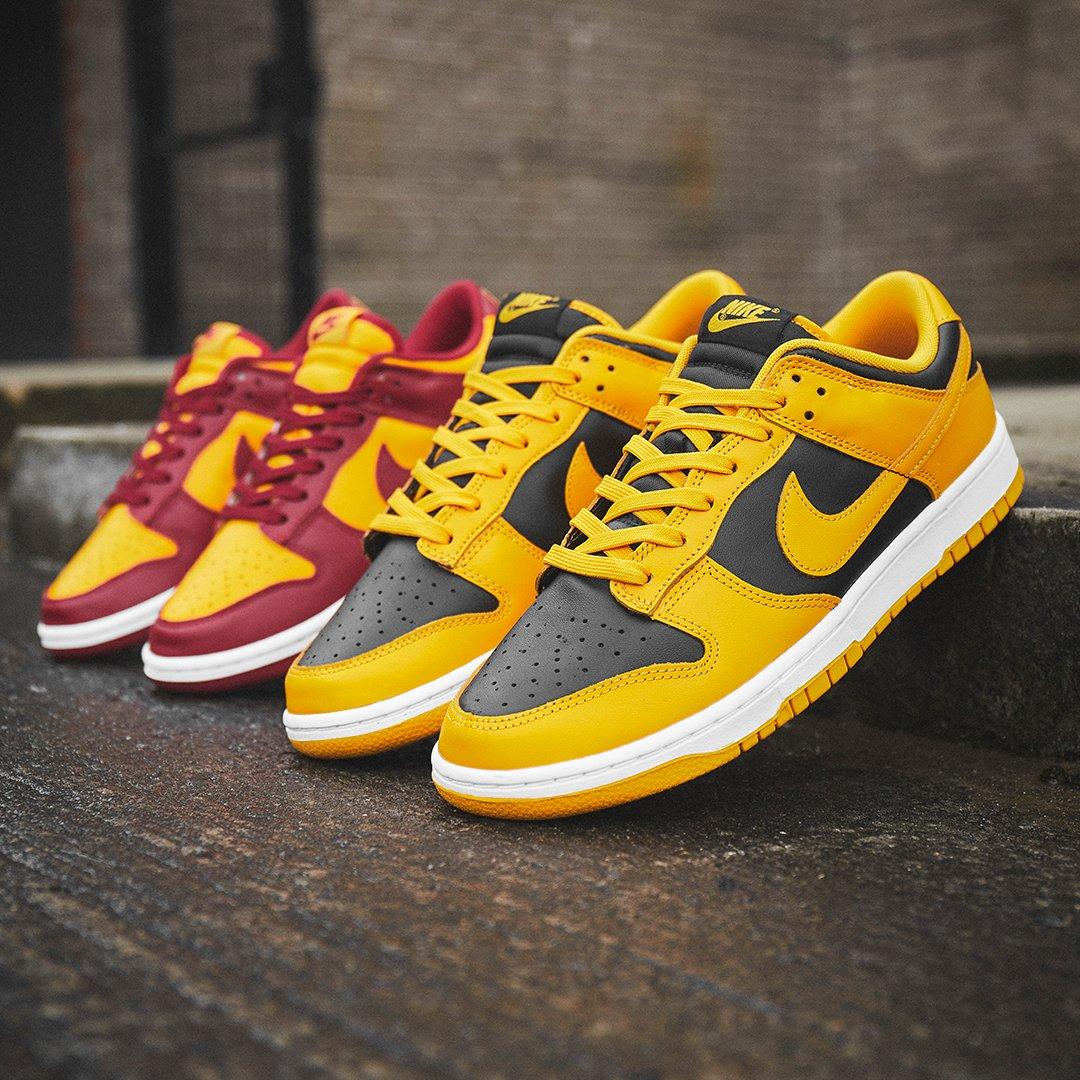 Nike Dunk Goldenrod e Midas Gold