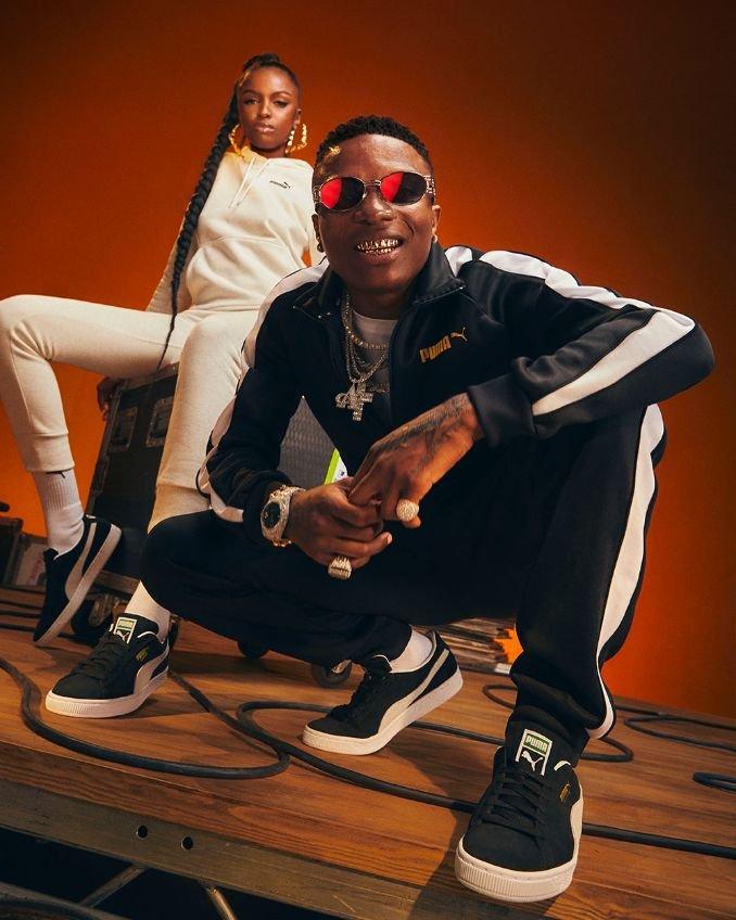 sapatilhas puma wizkid