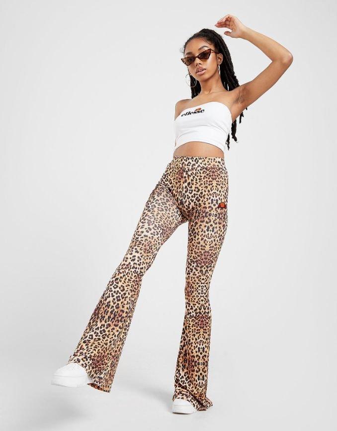 pantalón para mujer estampado leopardo