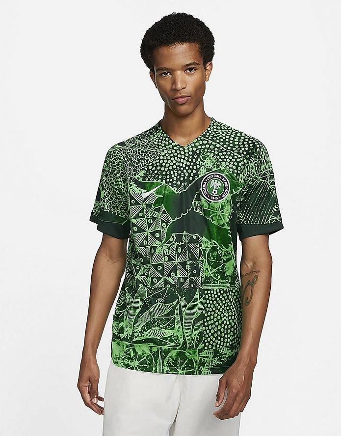  maillot domicile équipe du Nigéria