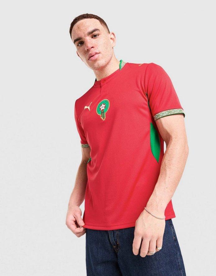 Primera equipación de la selección Marruecos 2026