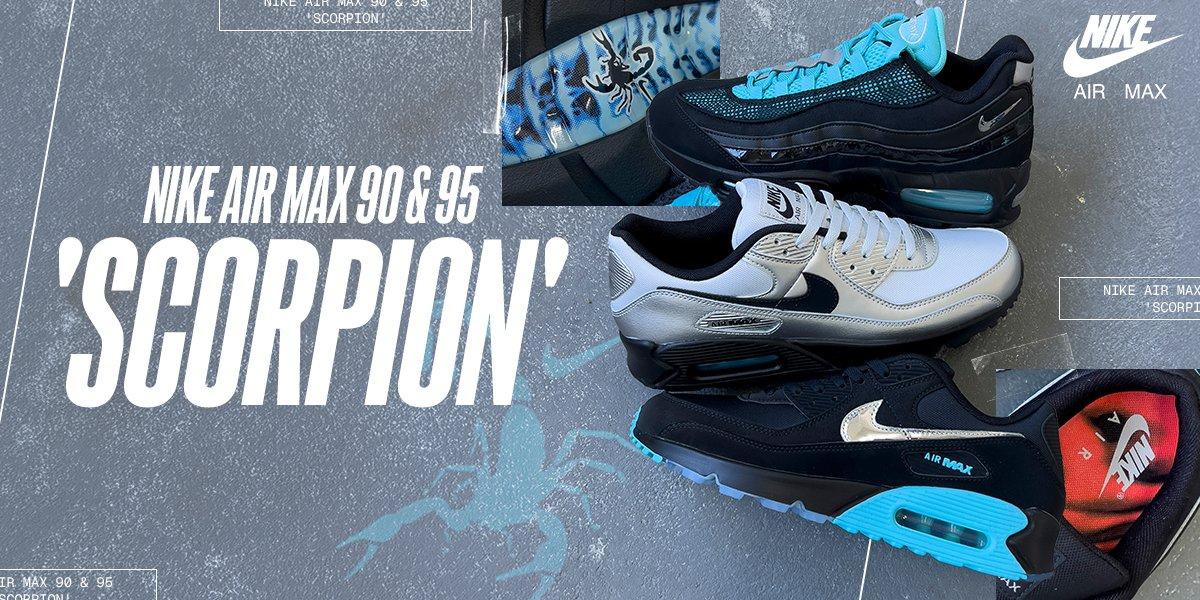 NIKE AIR MAX 90 & 95 'SCORPION'