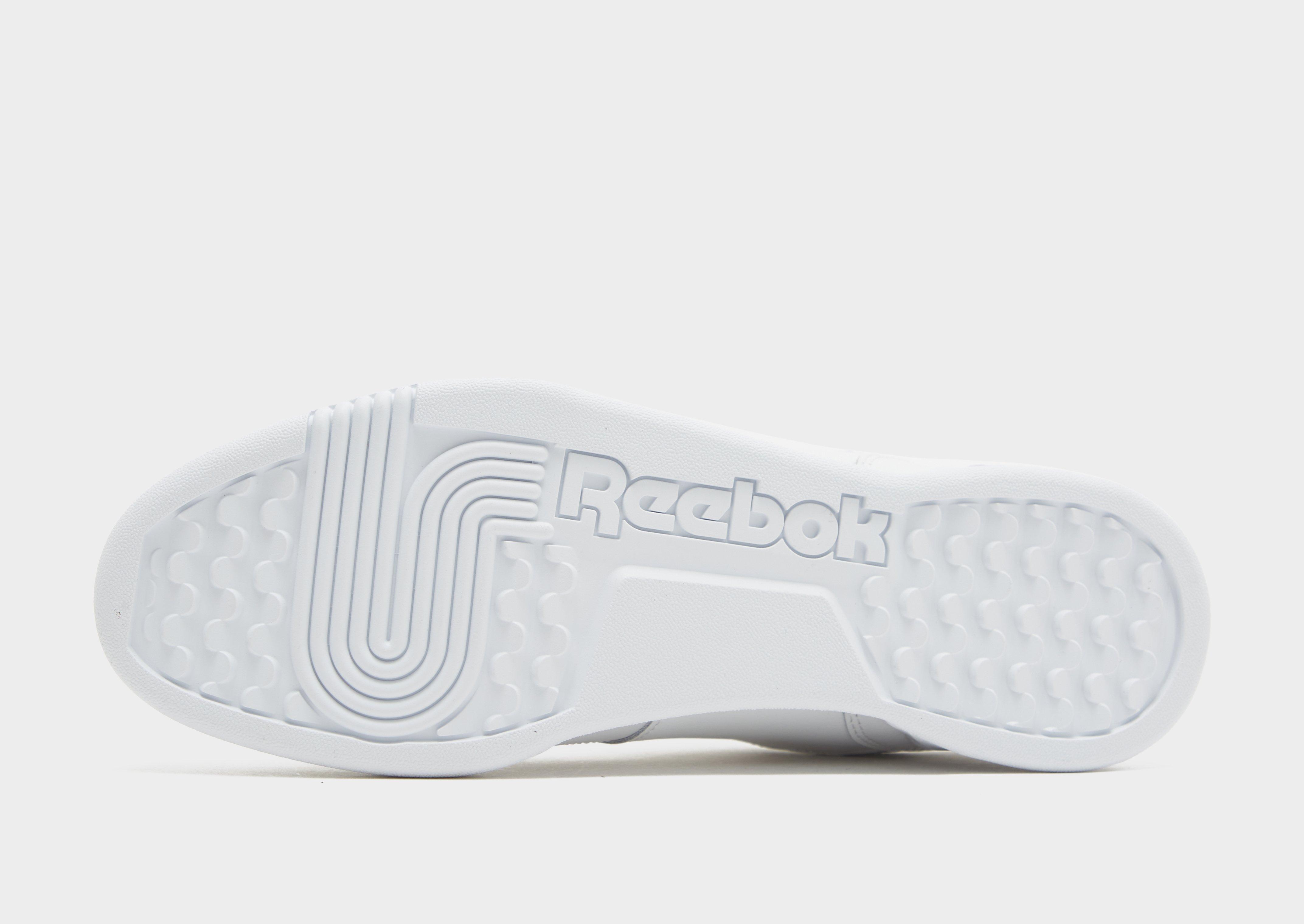 reebok workout white