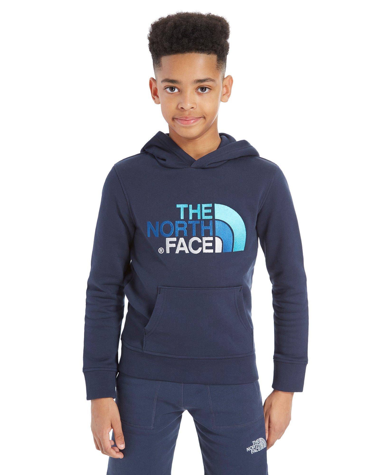 the north face drew peak hoodie junior