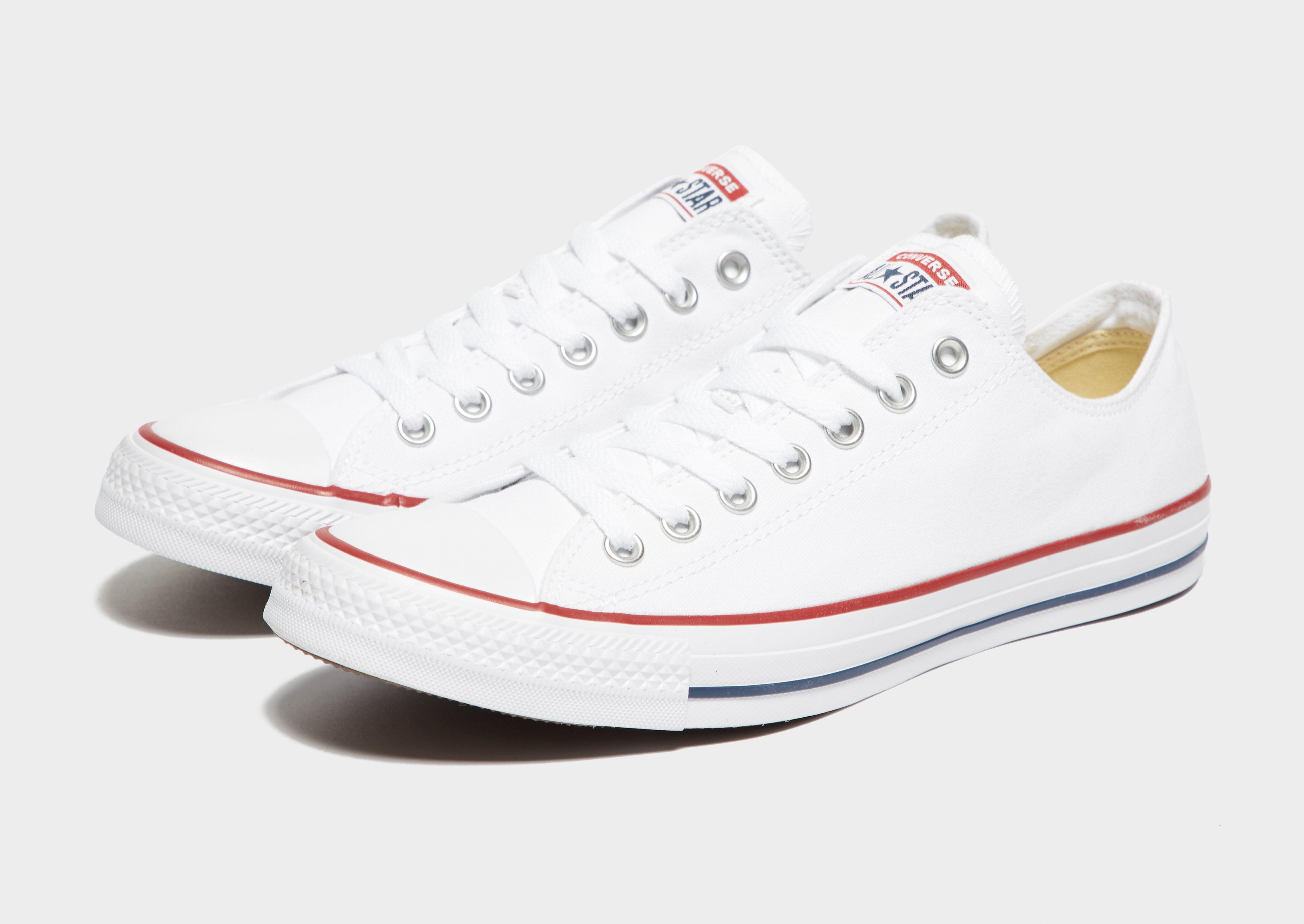 White Converse Chuck Taylor All Star Ox 