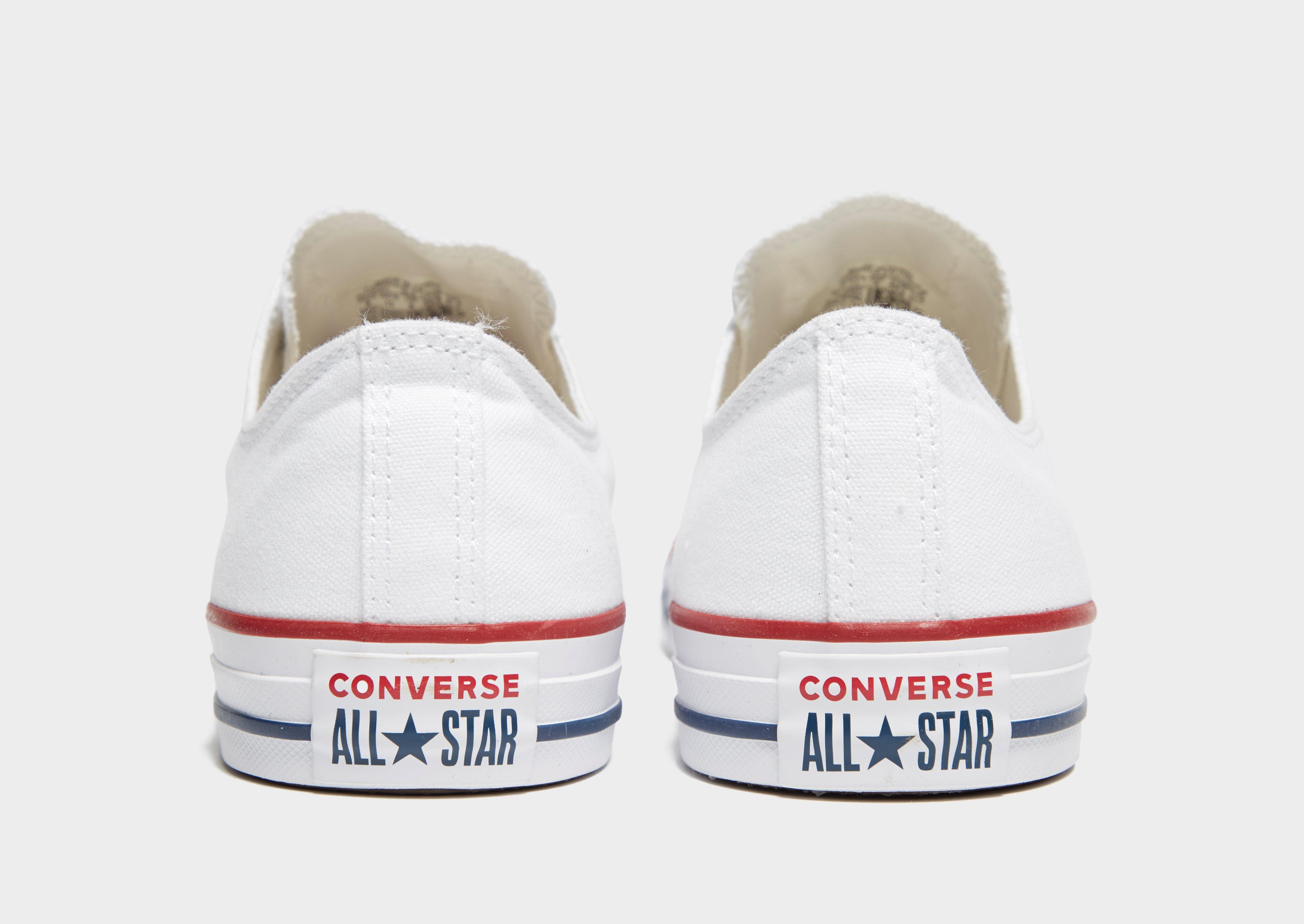 White low top hot sale chuck taylors