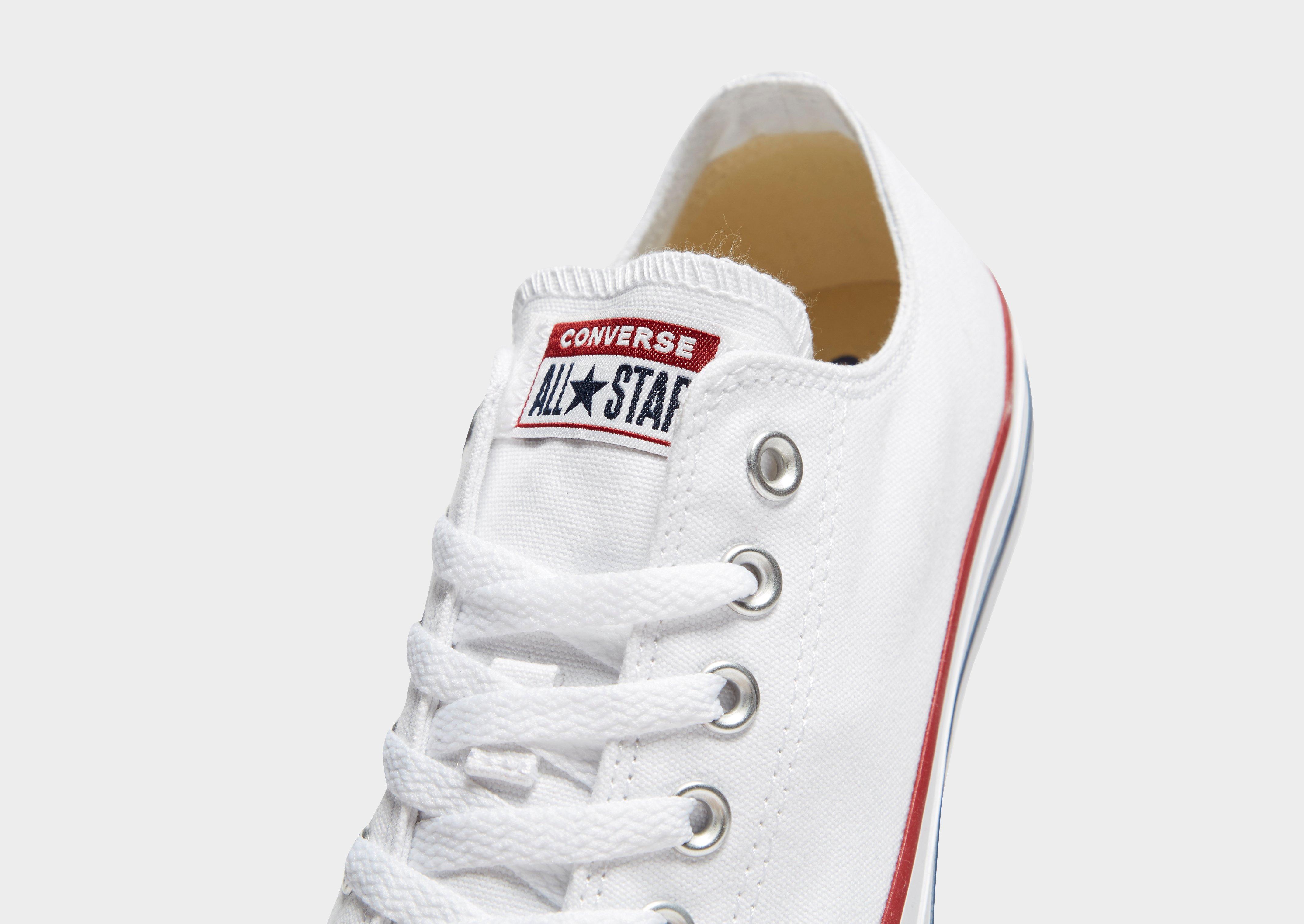 All white converse hot sale size 3