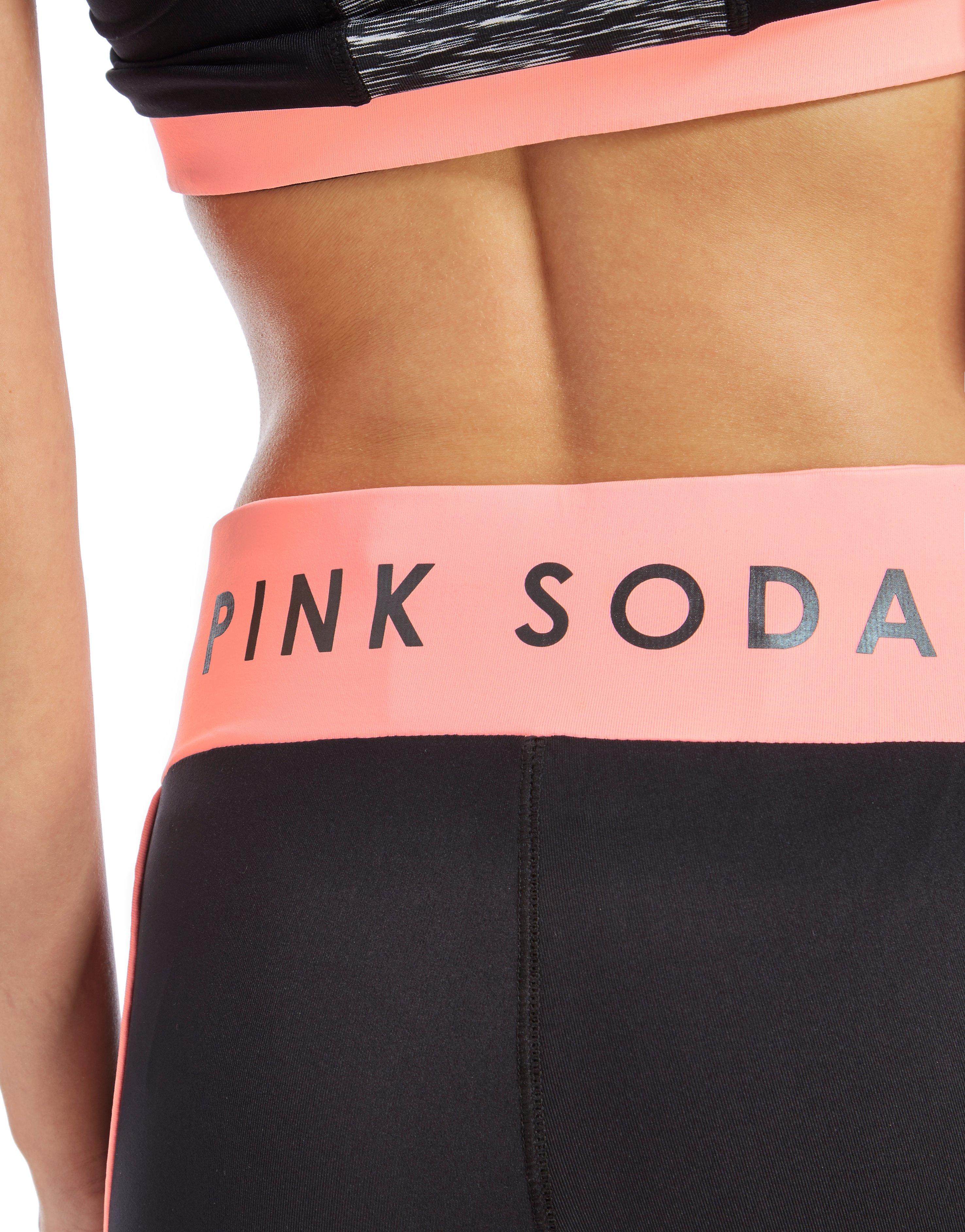 Pink Soda Sport Capri Leggings