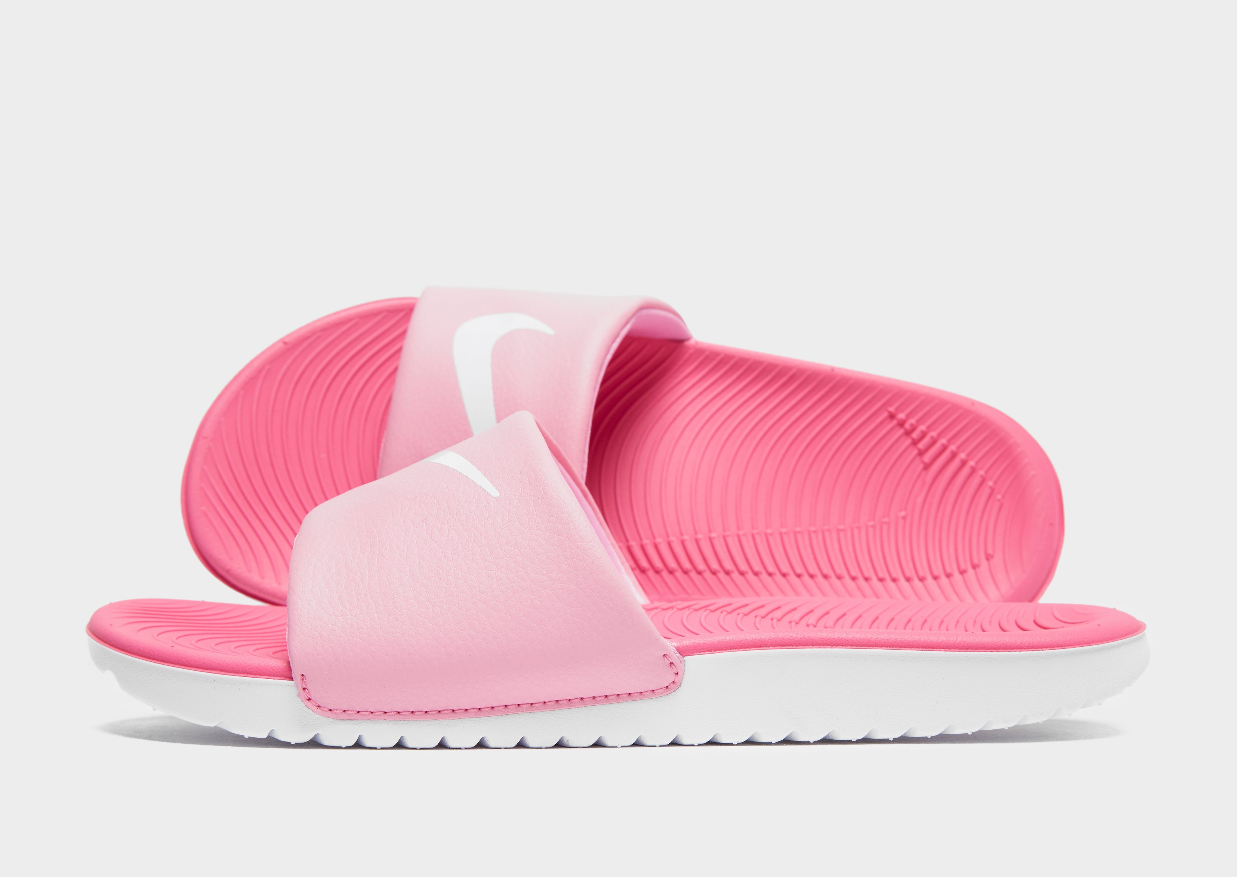 Pink Nike Kawa Slides Junior | JD Sports UK
