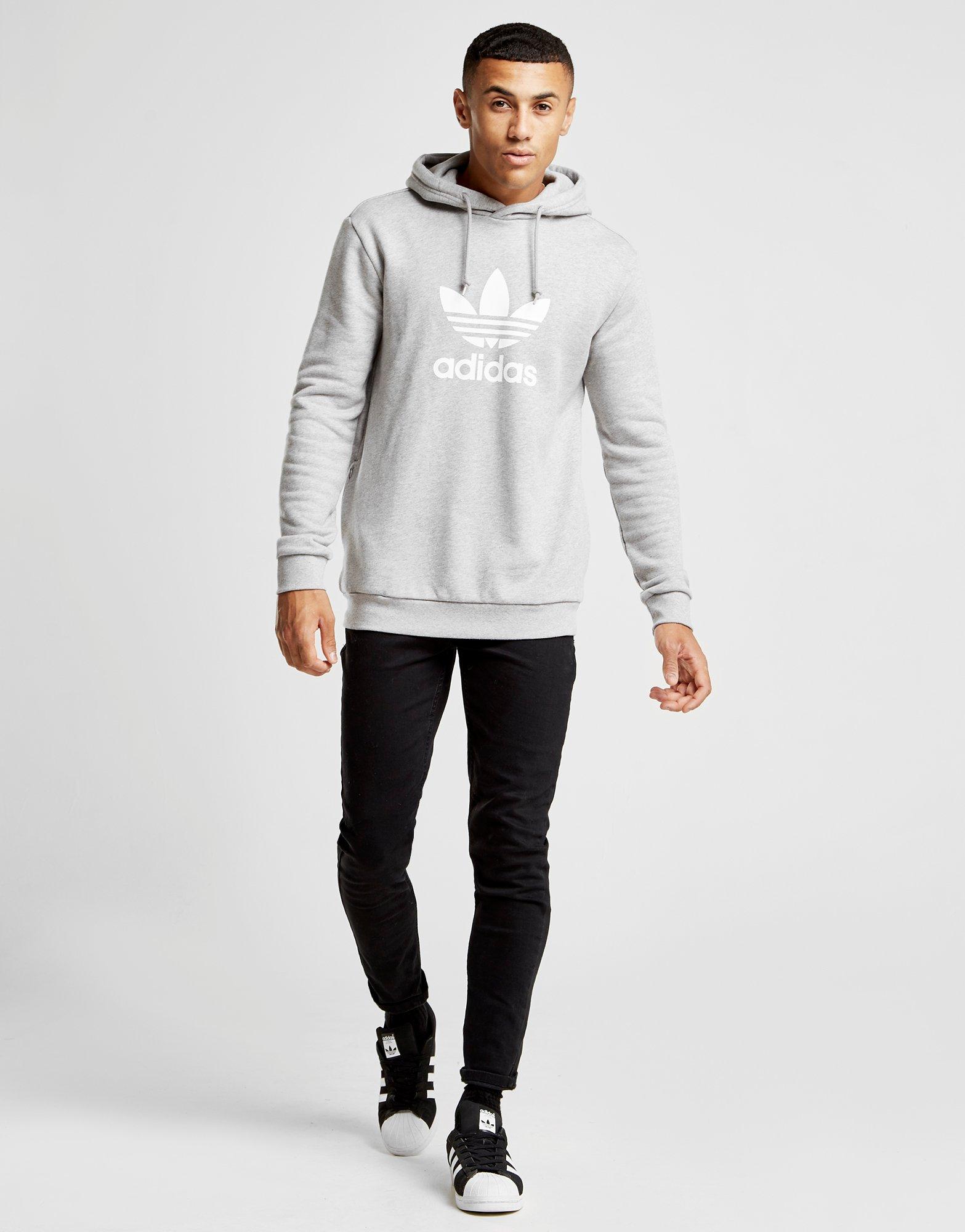 adidas originals trefoil state overhead hoodie