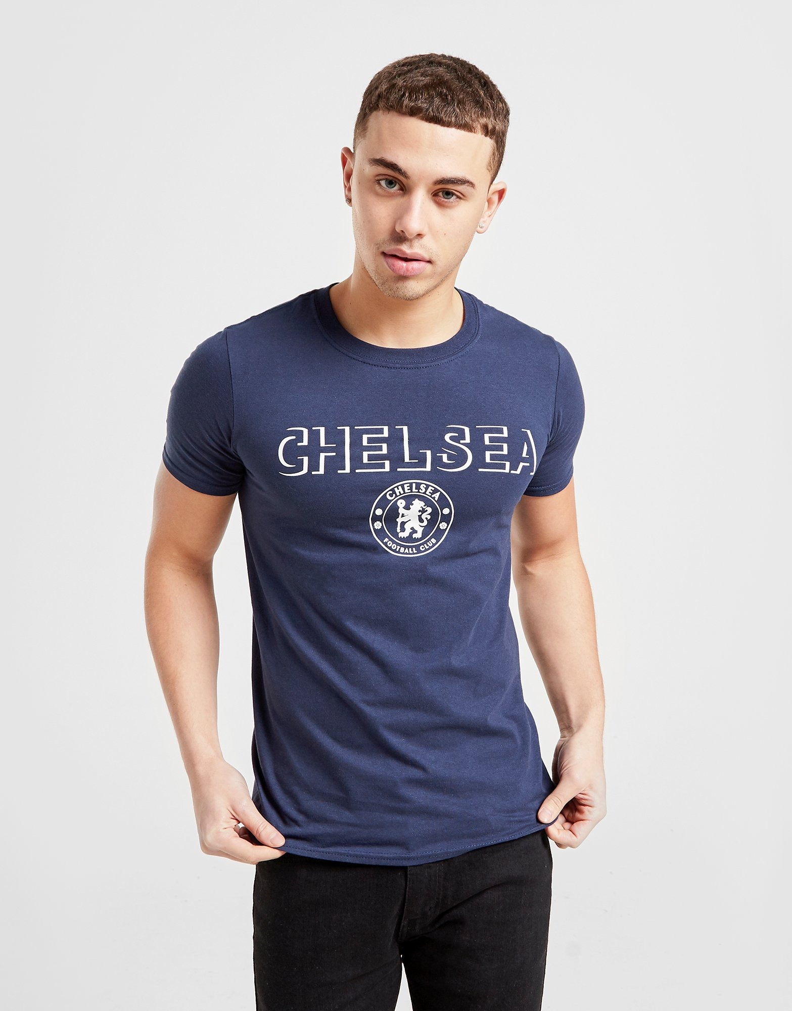 Official Team Chelsea FC Badge TShirt Herre JD Sports Danmark