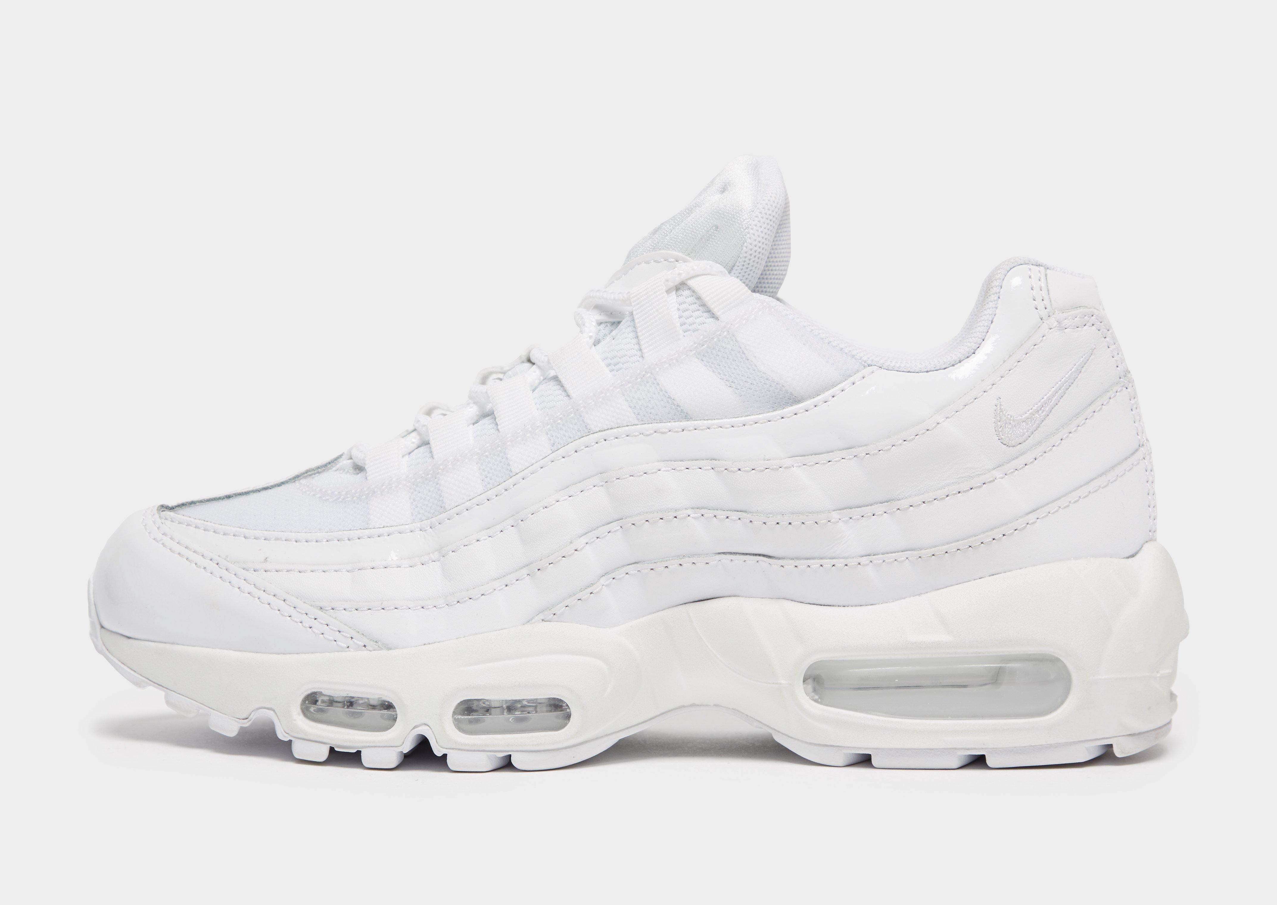 nike 95 white womens