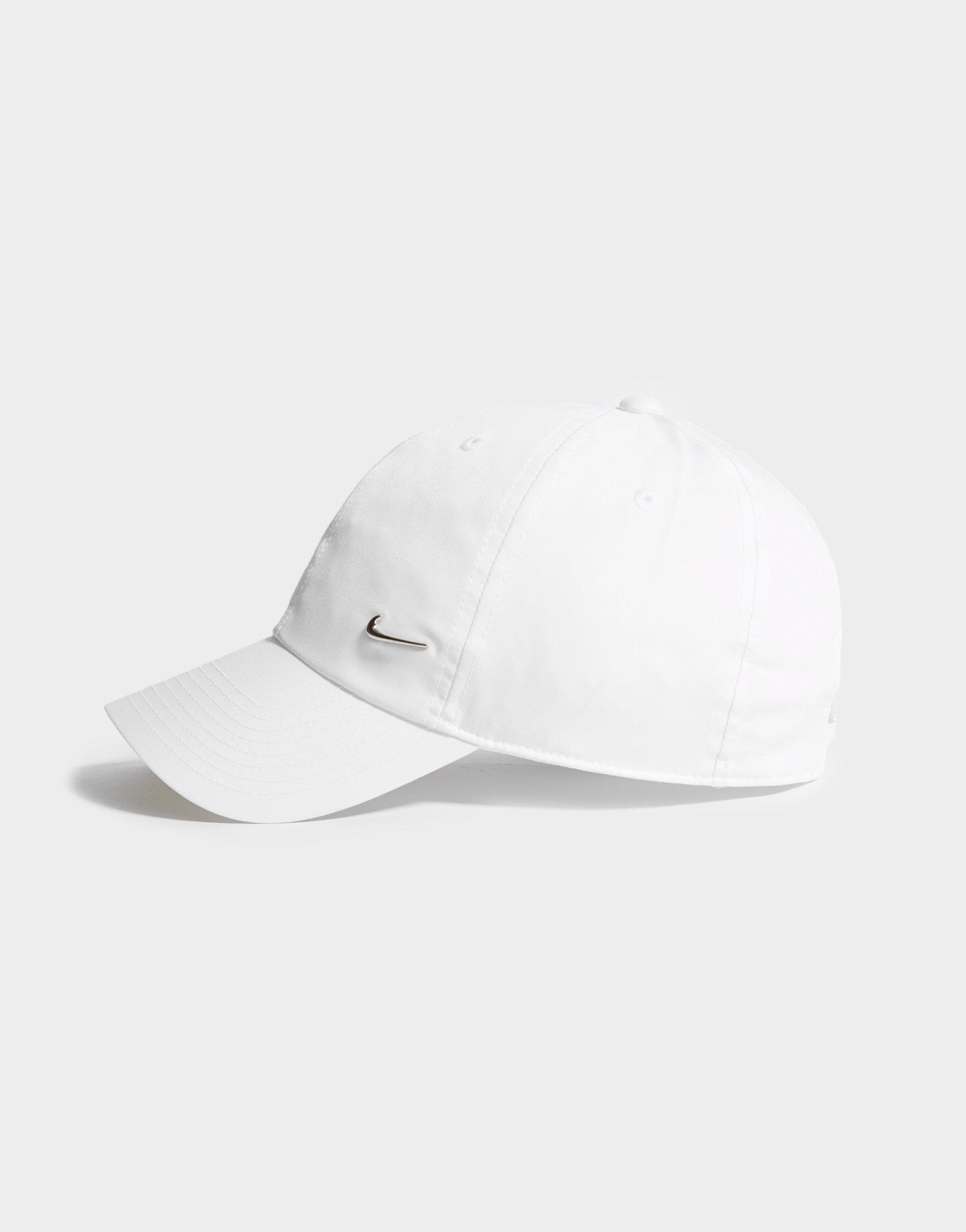 all white nike hat