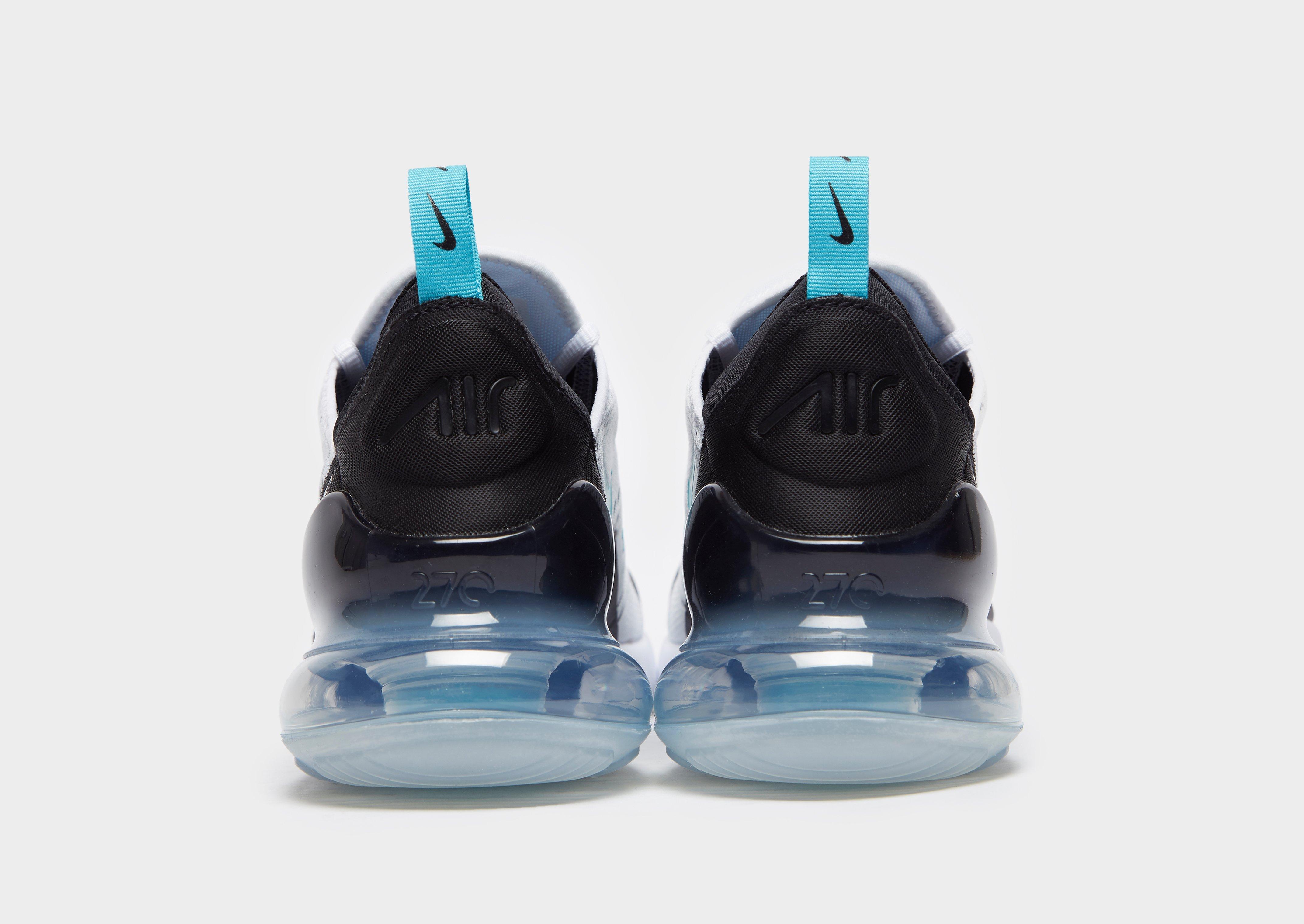 nike air 270 zwart blauw