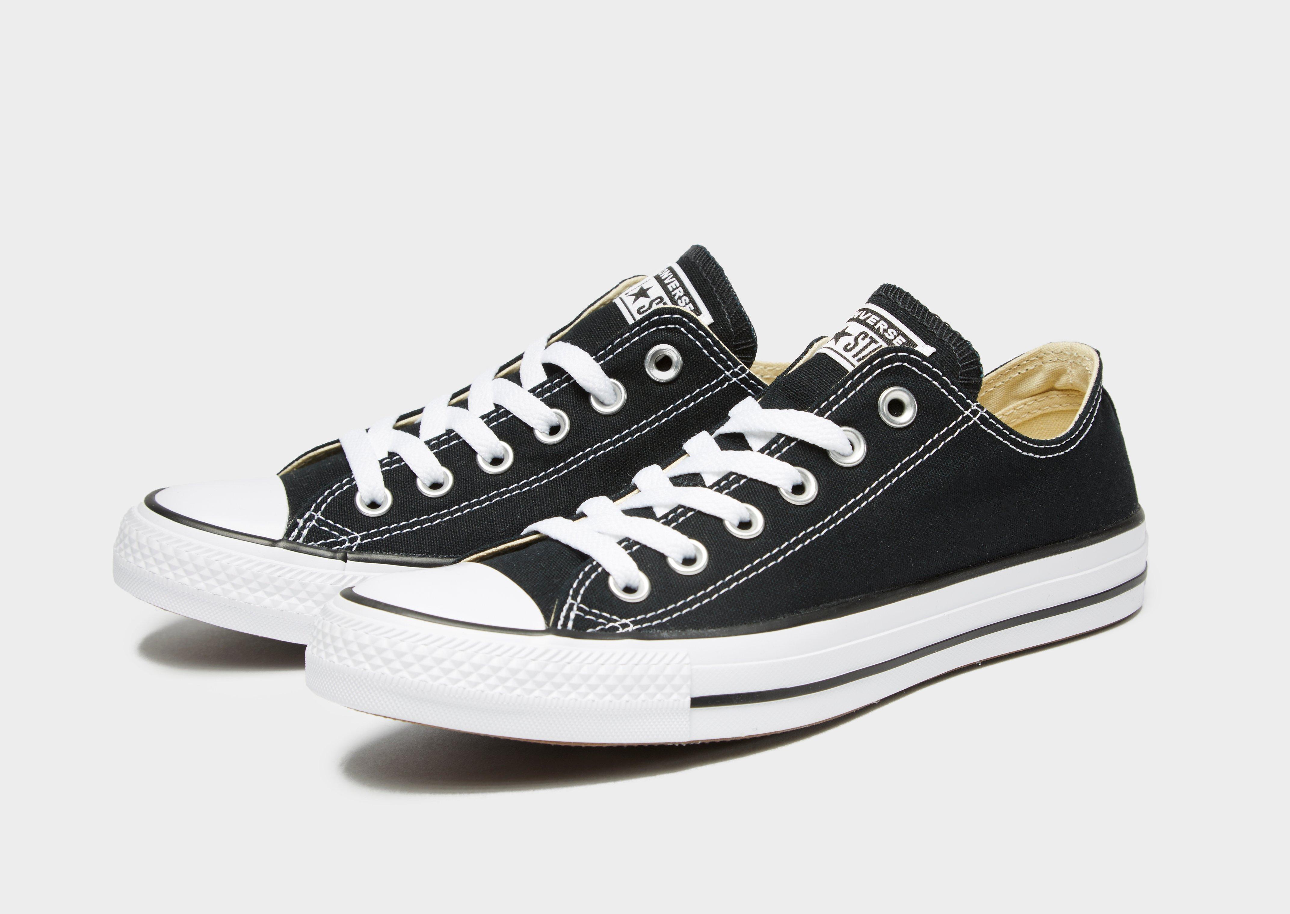 converse all star ox womens black