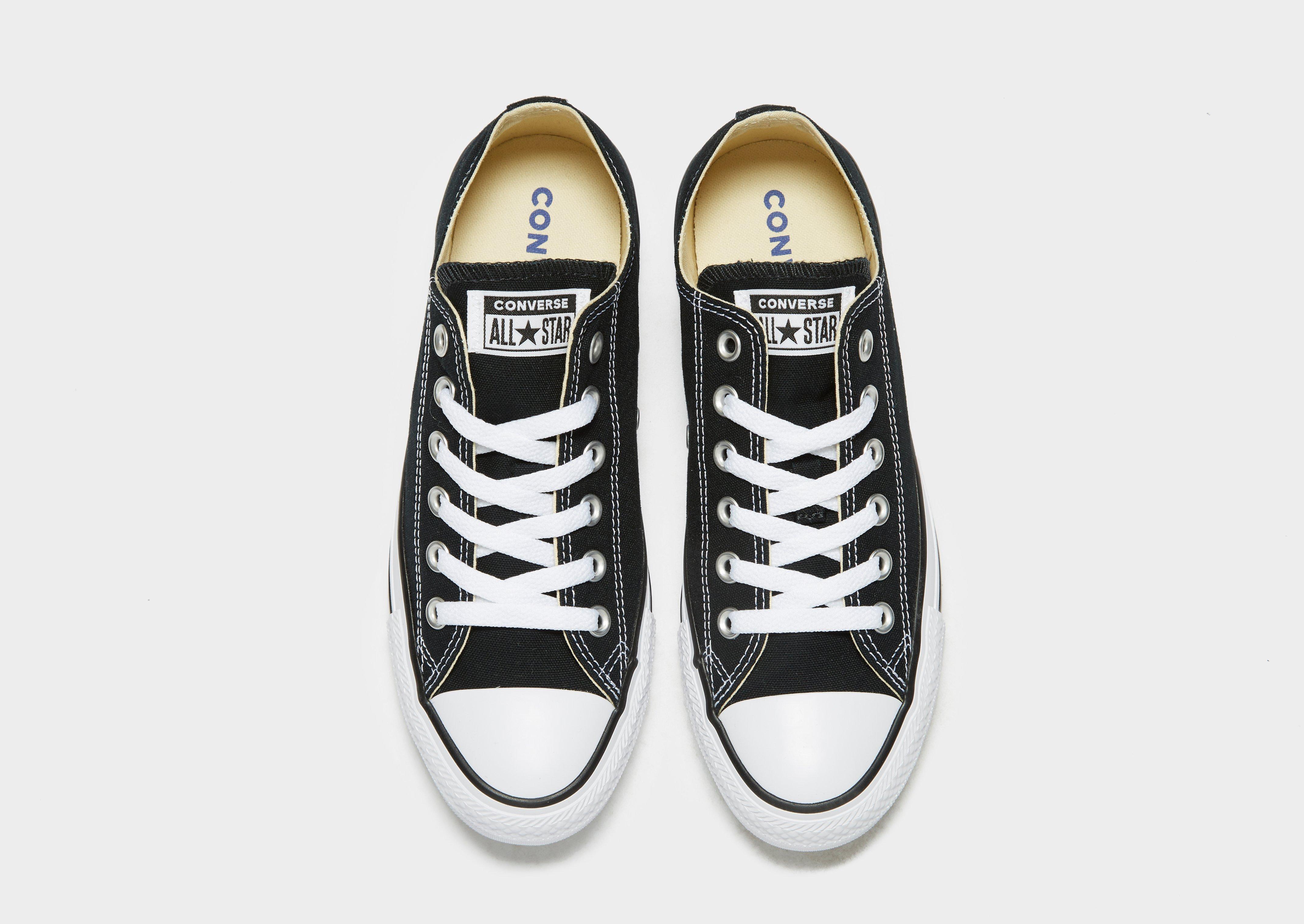 converse all star ox black womens