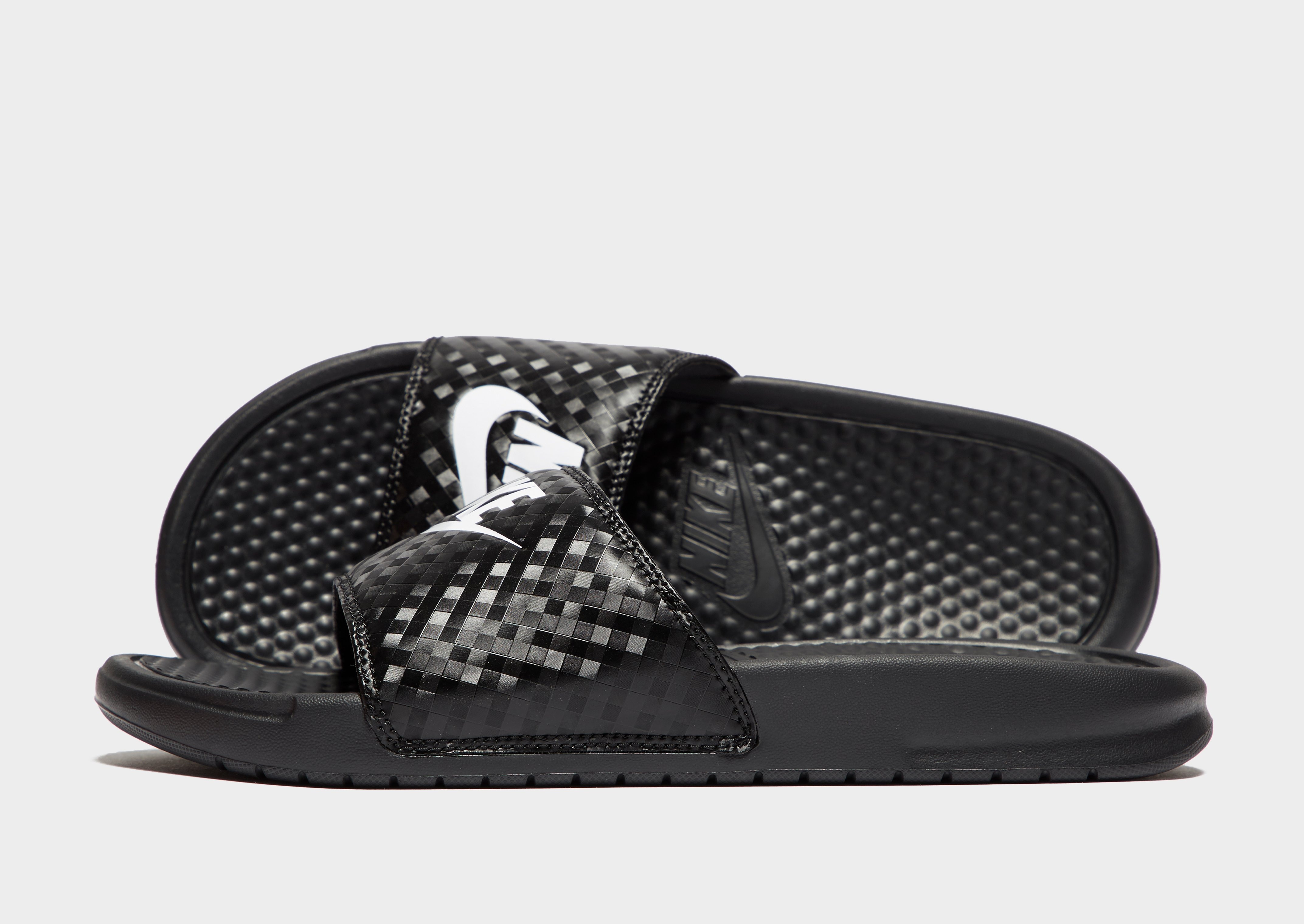 nike benassi just do it slides women's