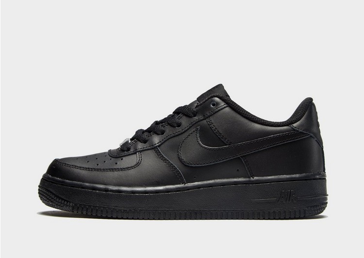 air force 1 black junior size 4