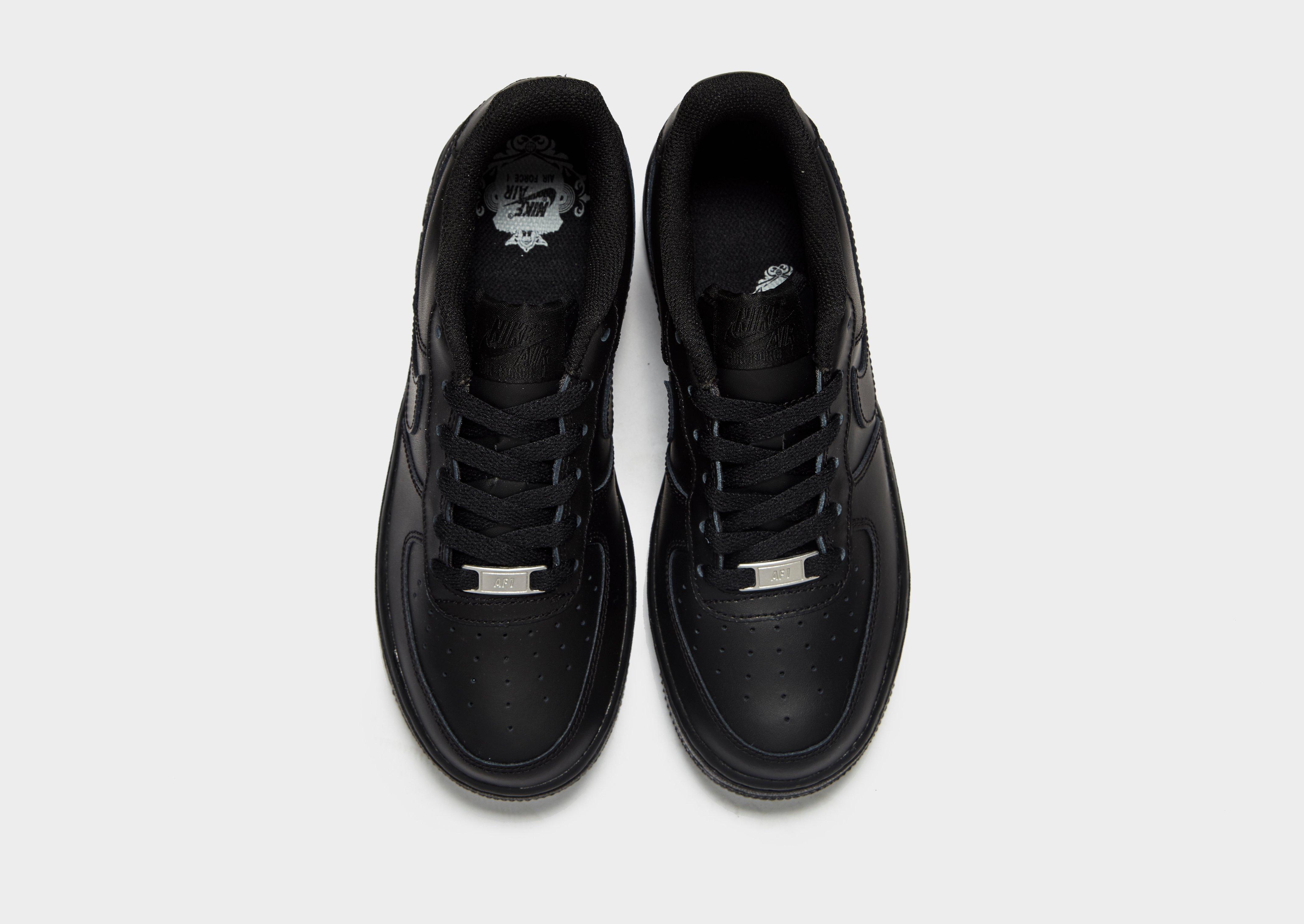 black air force 1 junior 5.5