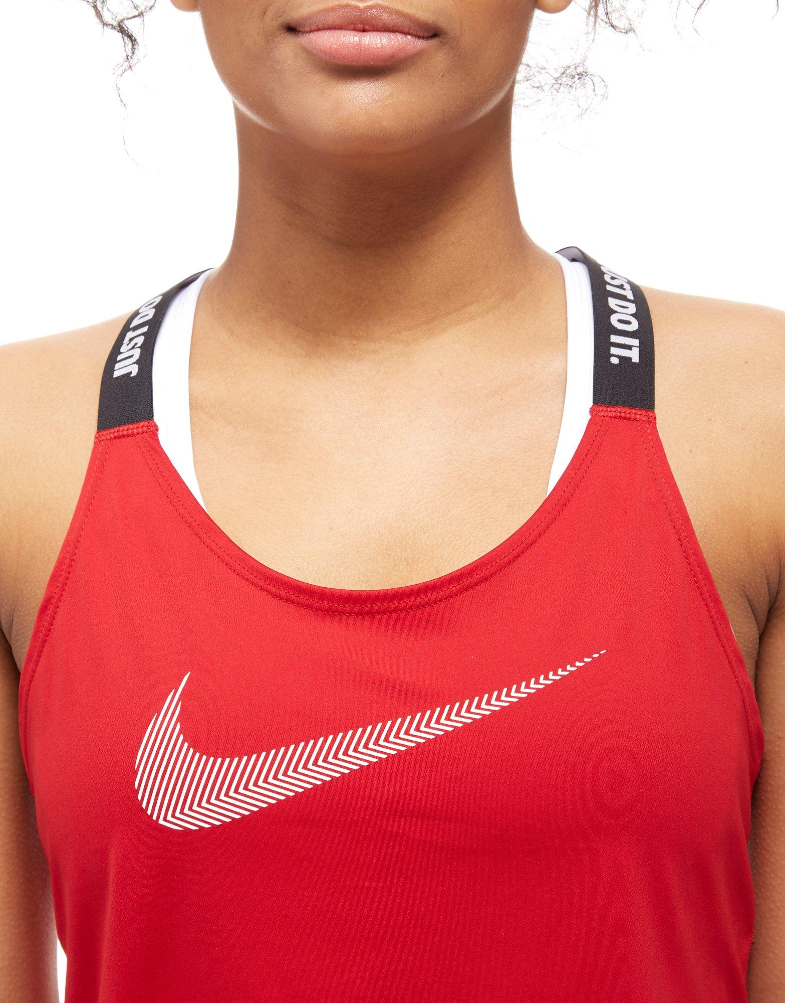 nike elastika crop tank top