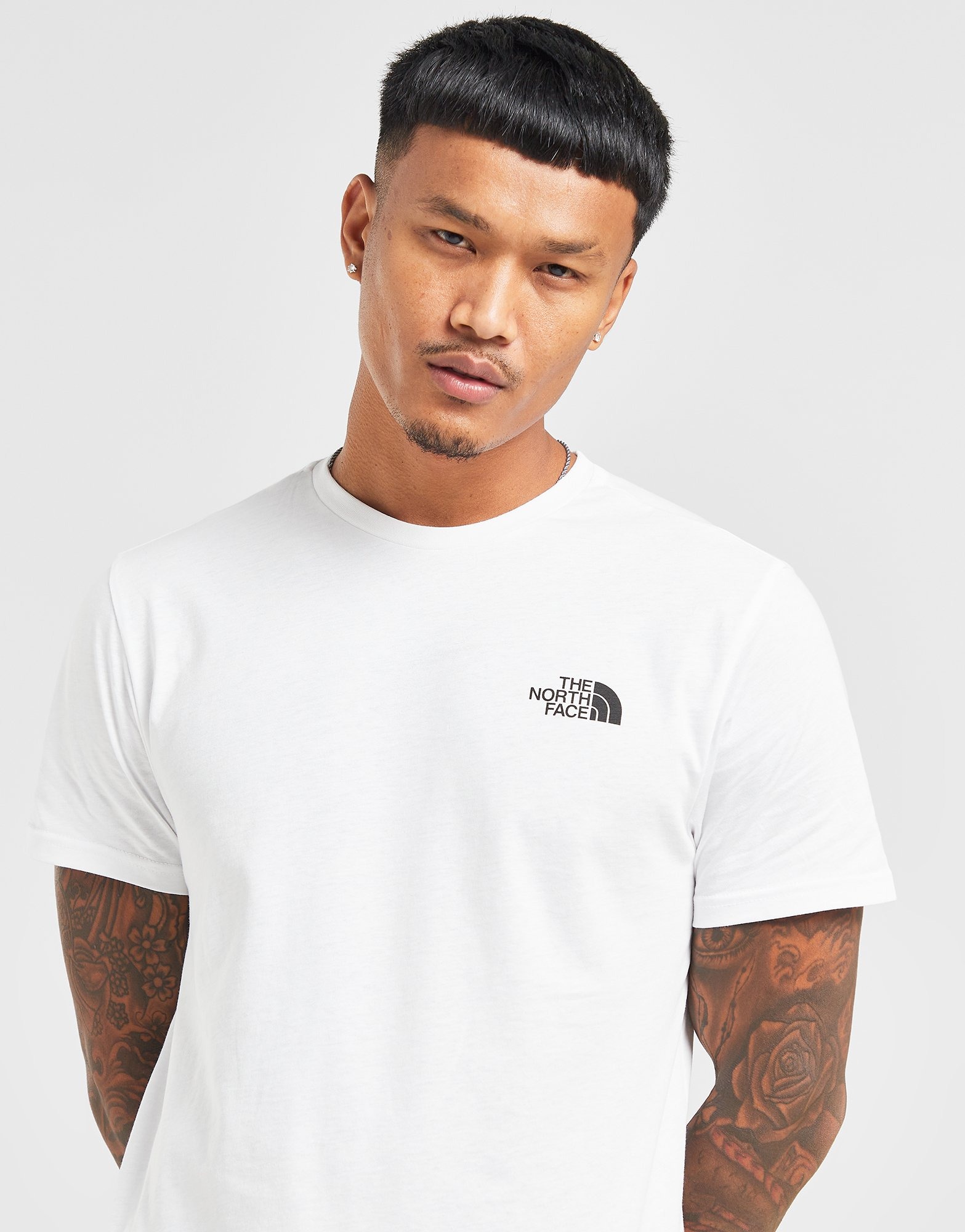 White The North Face Simple Dome T-Shirt | JD Sports UK