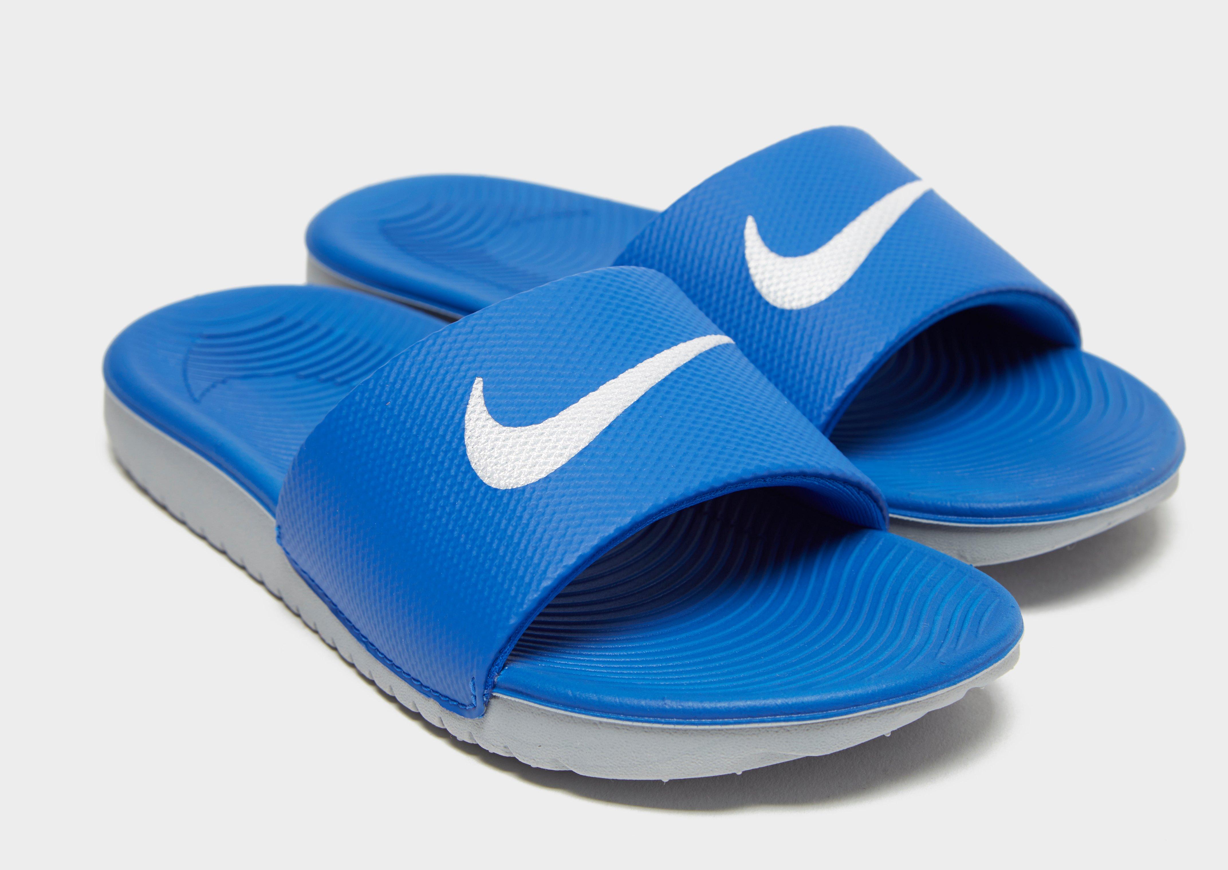 Ciabatte nike bambino blu on sale