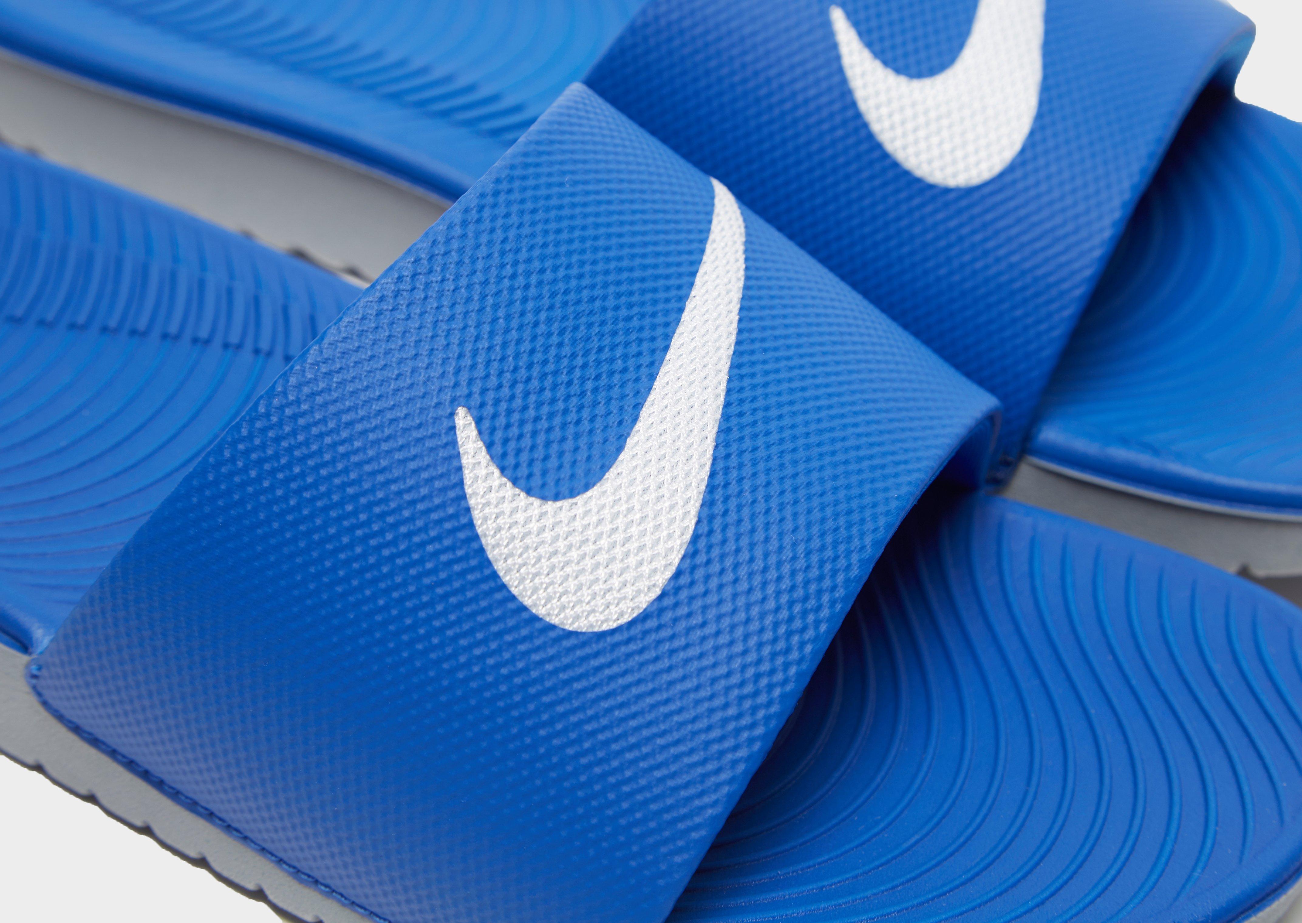 Royal blue nike clearance slides